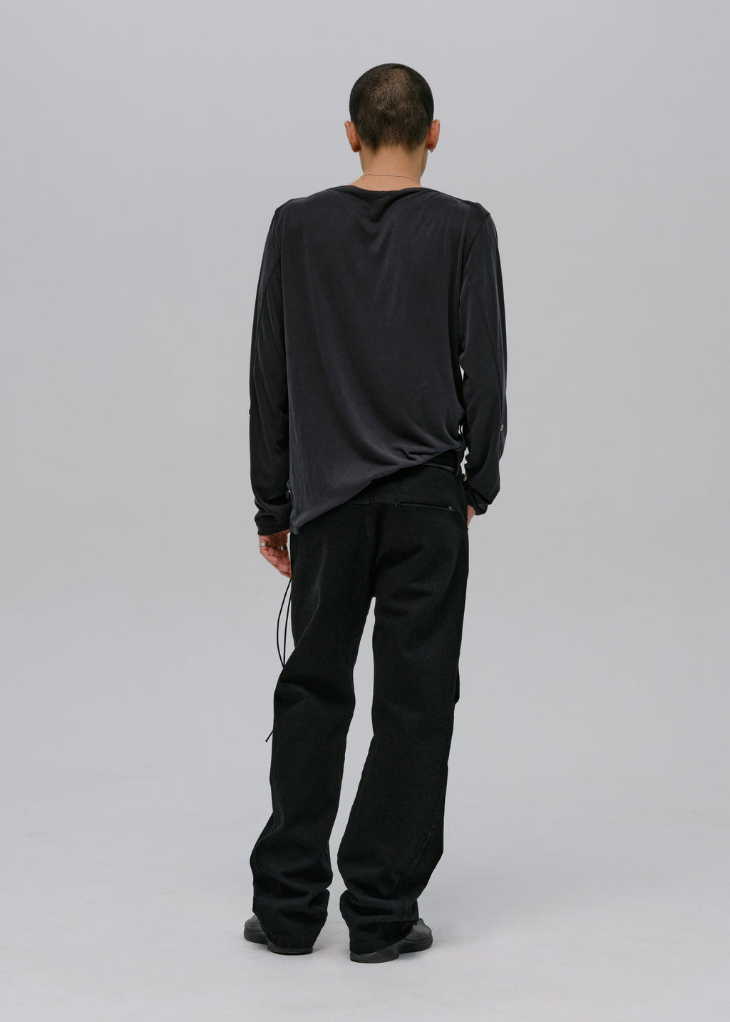 Hyein Seo - Long Sleeve w/ Necklace (Black) product image 9 | TRAB K-Fashion Australia