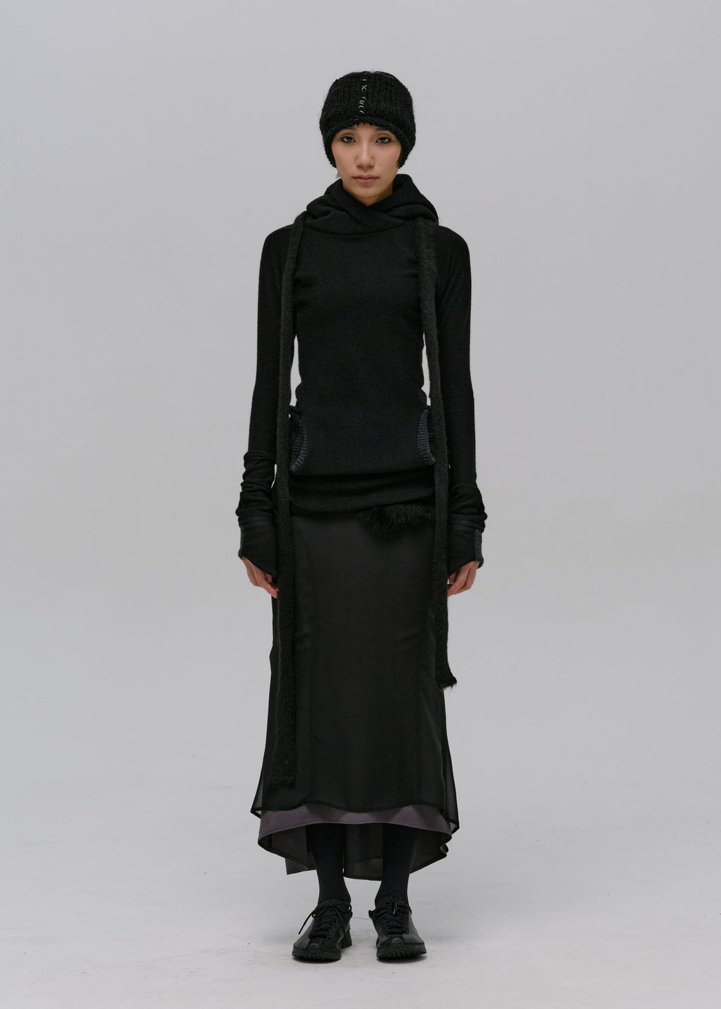 Hyein Seo - Knit Headband (Black) product image 6 | TRAB K-Fashion Australia