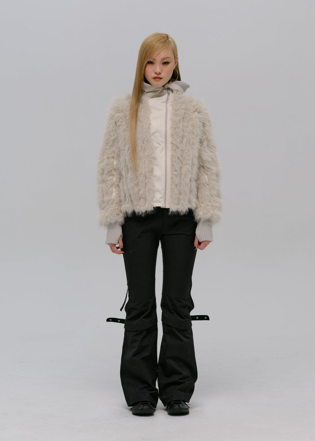 Hyein Seo - Convertible Pants (Black) product image 2 | TRAB K-Fashion Australia