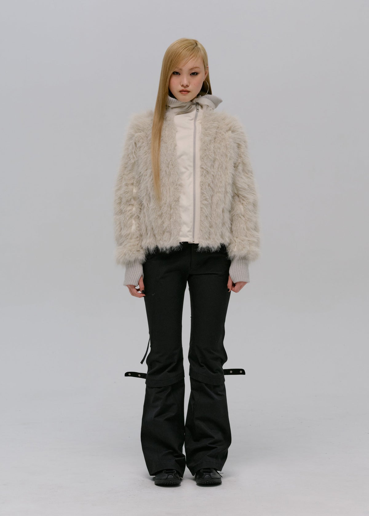 Hyein Seo - Convertible Pants (Black) product image 2 | TRAB K-Fashion Australia