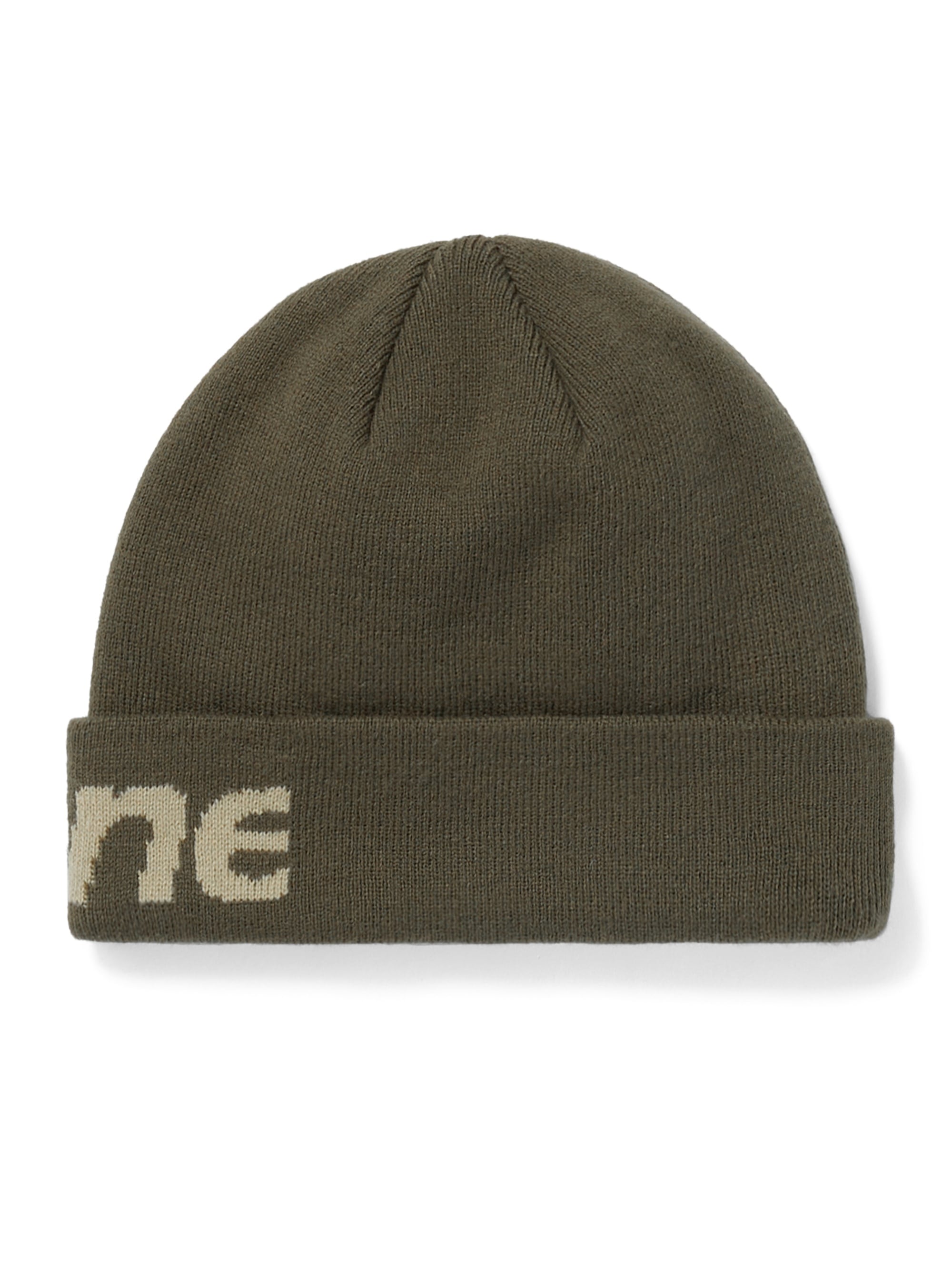 thisisneverthat - HSP-Logo Big Cuff Beanie (khaki) product image 2 | TRAB K-Fashion Australia