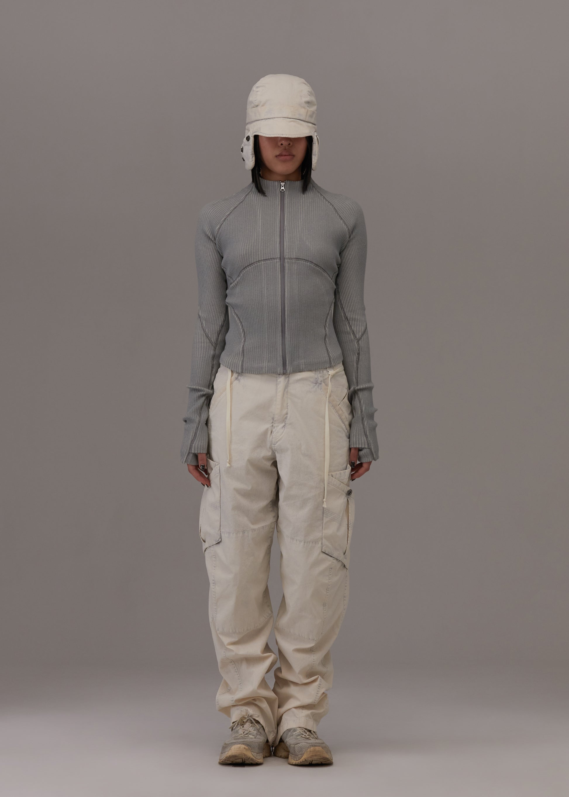 Hyein Seo - Flap Hat w/ Mask (Ice Blue) product image 8 | TRAB K-Fashion Australia