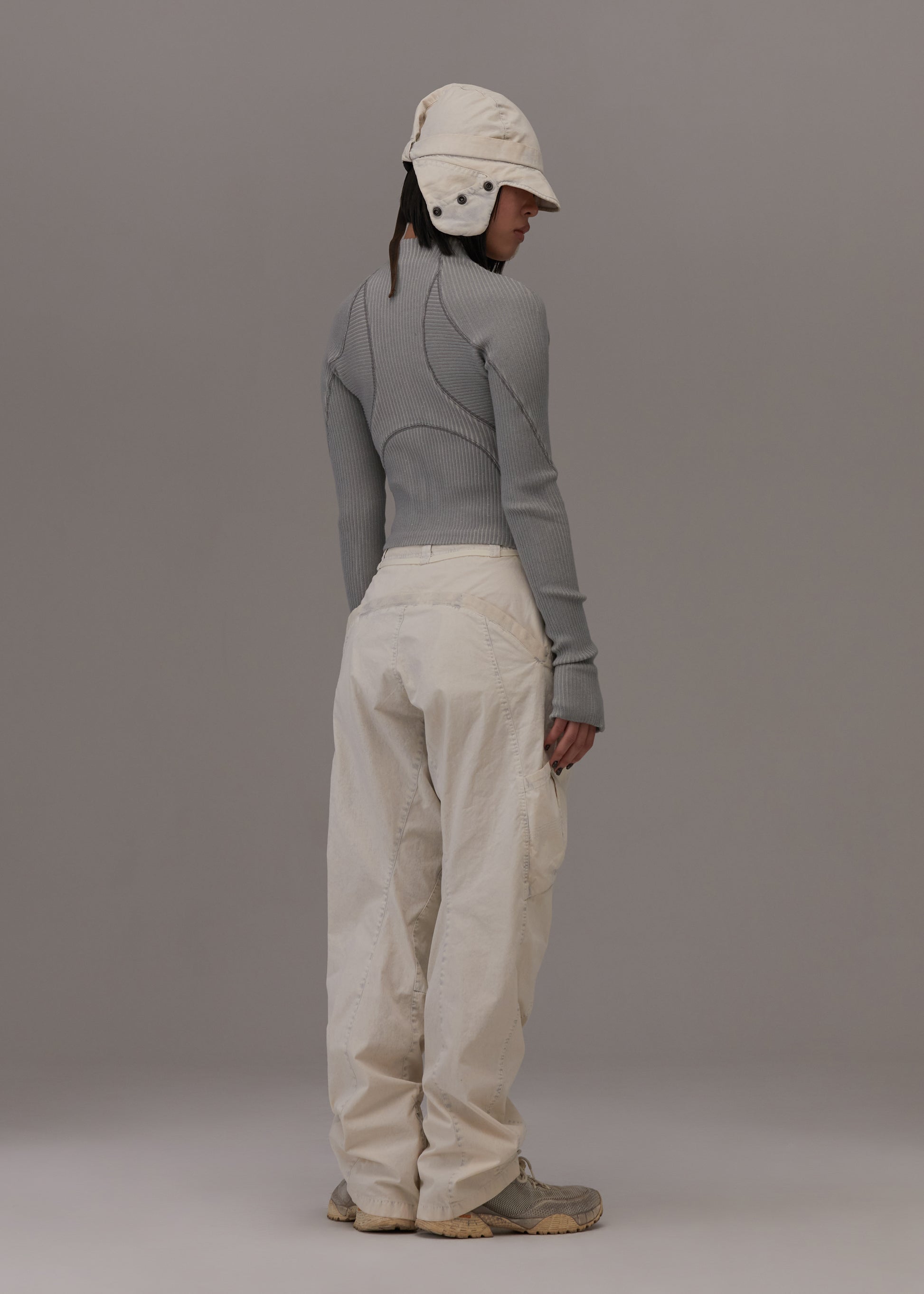 Hyein Seo - Flap Hat w/ Mask (Ice Blue) product image 10 | TRAB K-Fashion Australia