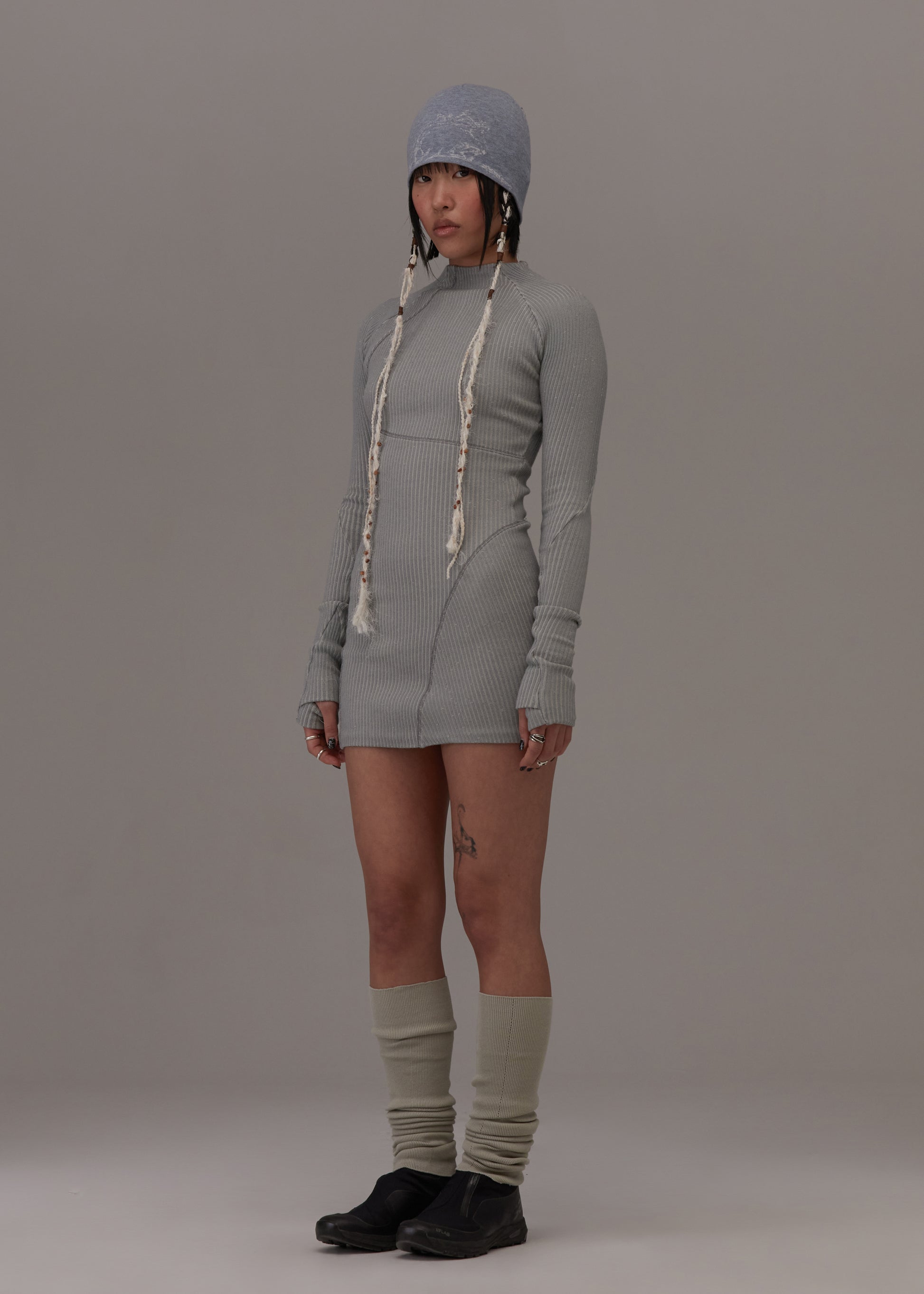 Hyein Seo - Graphic Beanie (Sky Blue) product image 2 | TRAB K-Fashion Australia