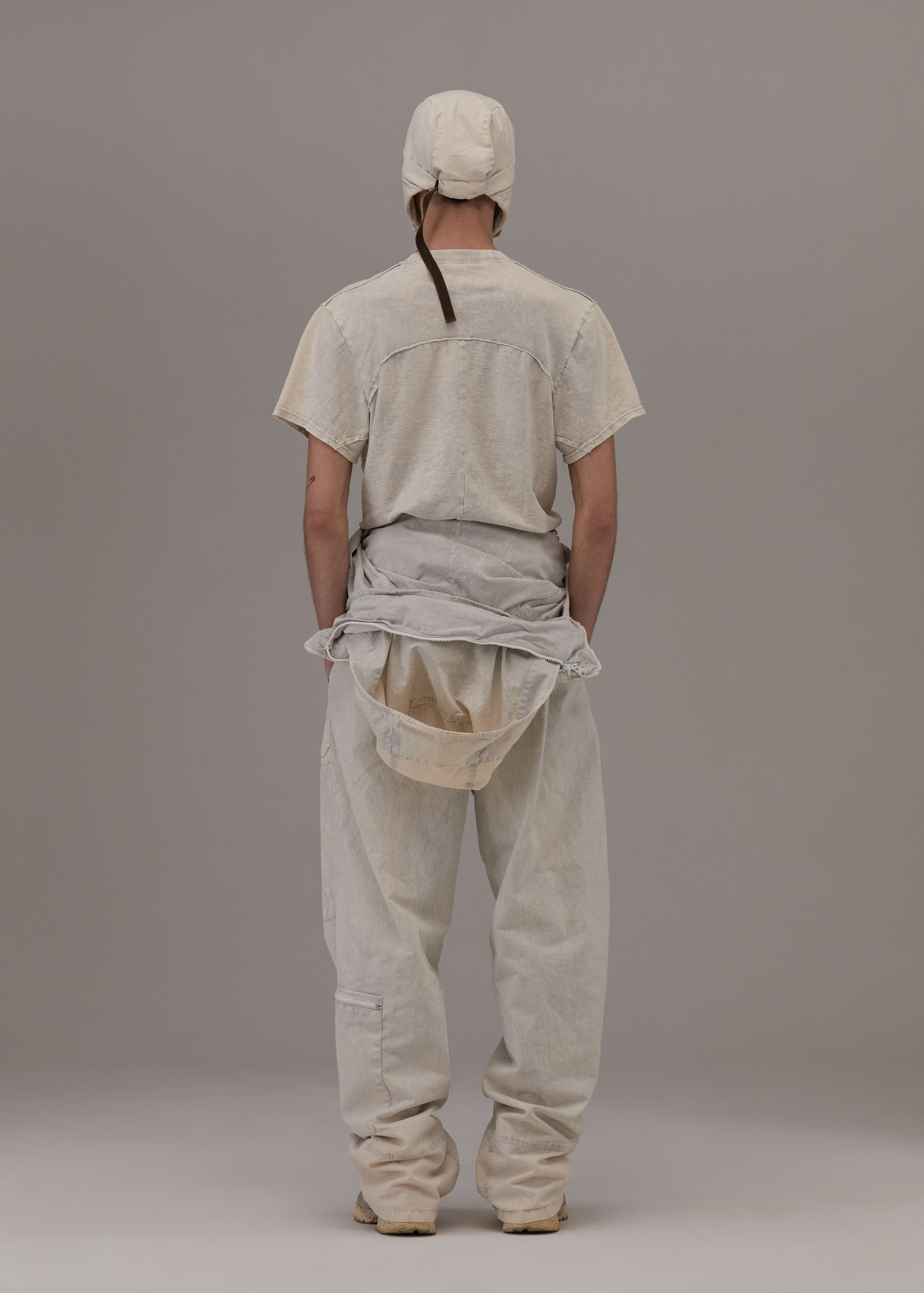 Hyein Seo - Flap Hat w/ Mask (Ice Blue) product image 4 | TRAB K-Fashion Australia