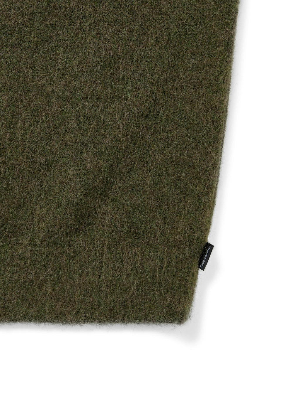 thisisneverthat - Hairy Knit Cardigan (Olive Green) product image 3 | TRAB K-Fashion Australia