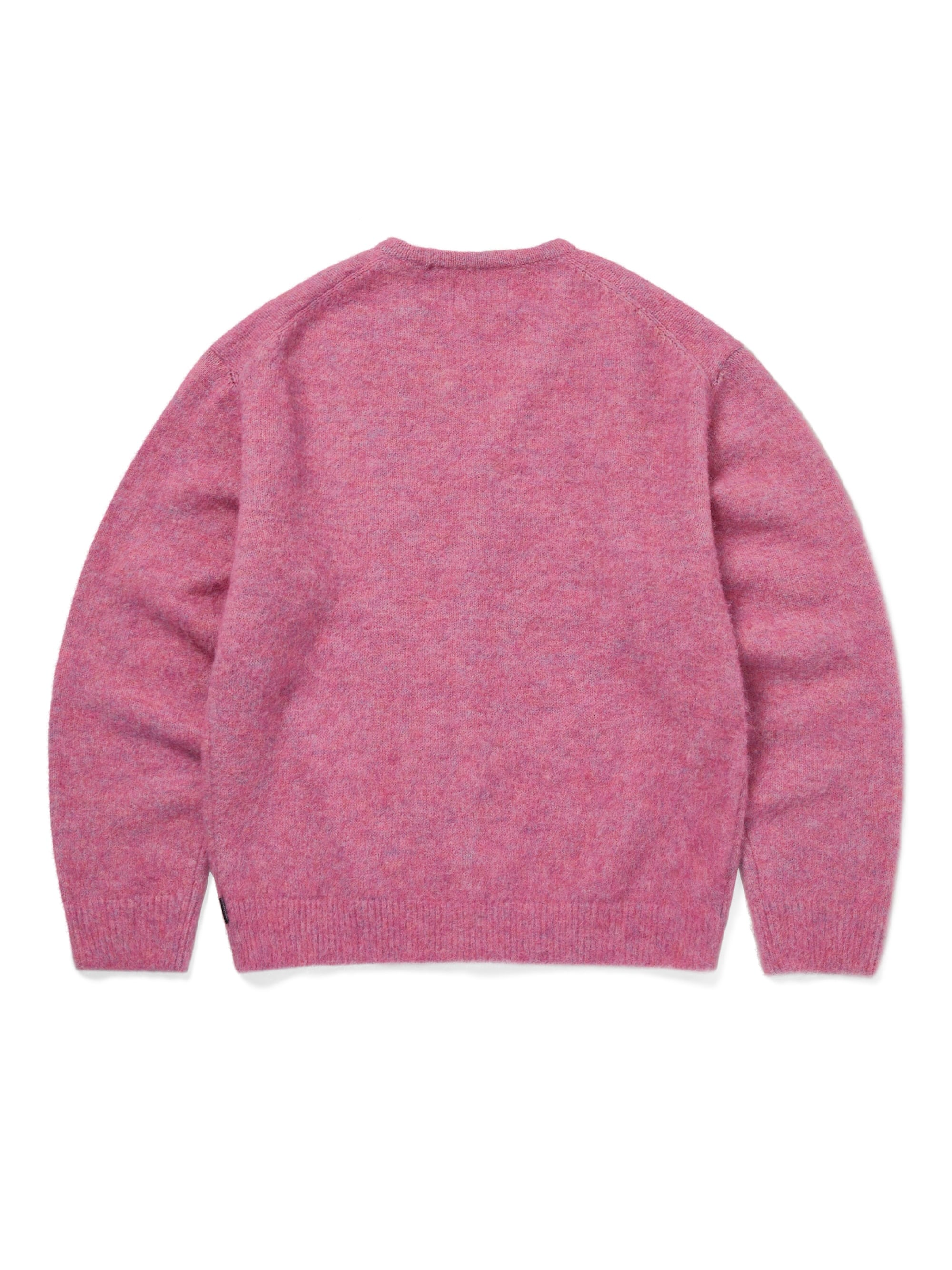 thisisneverthat - Hairy Knit Cardigan (Pink) product image 4 | TRAB K-Fashion Australia
