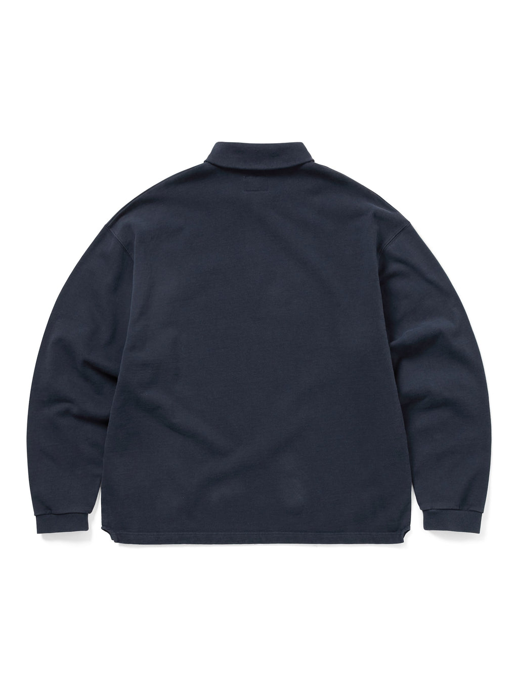 thisisneverthat - Half Zip Polo Sweatshirt (Navy) product image 3 | TRAB K-Fashion Australia