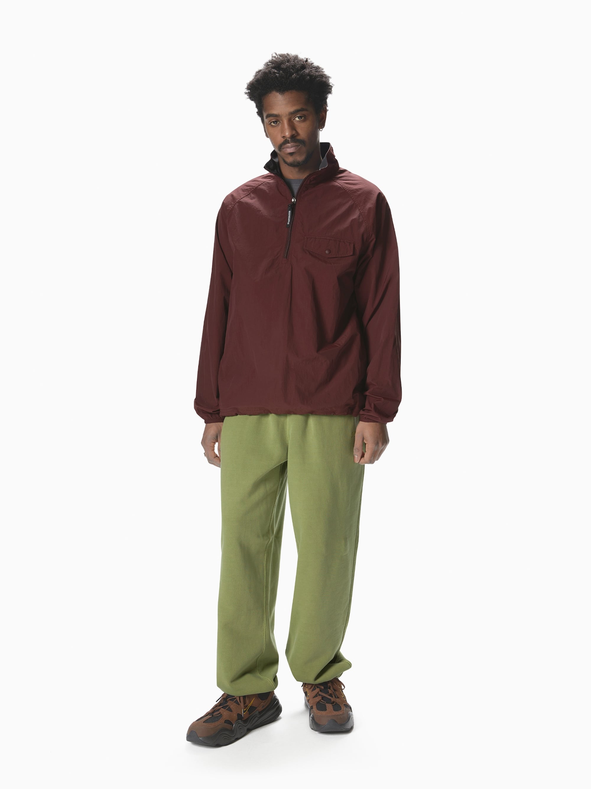thisisneverthat - Half Zip Sports Pullover (Burgundy) product image 5 | TRAB K-Fashion Australia