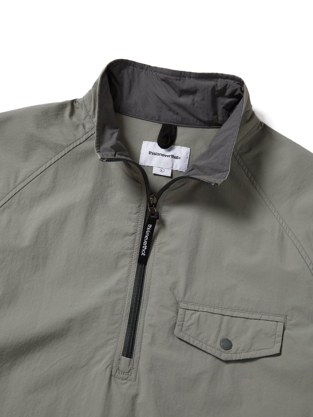 thisisneverthat - Half Zip Sports Pullover (Grey) product image 2 | TRAB K-Fashion Australia