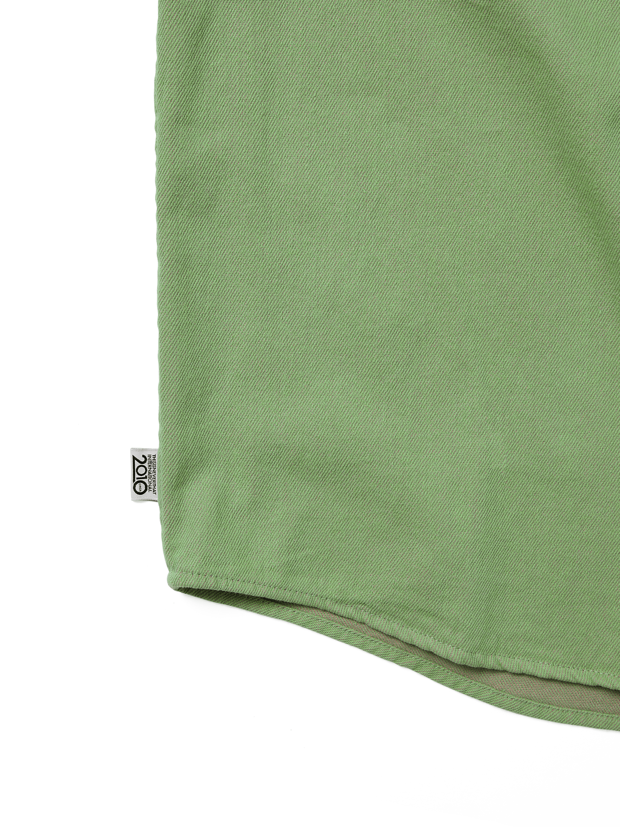thisisneverthat - Half Zip Shirt (Green) product image 3 | TRAB K-Fashion Australia