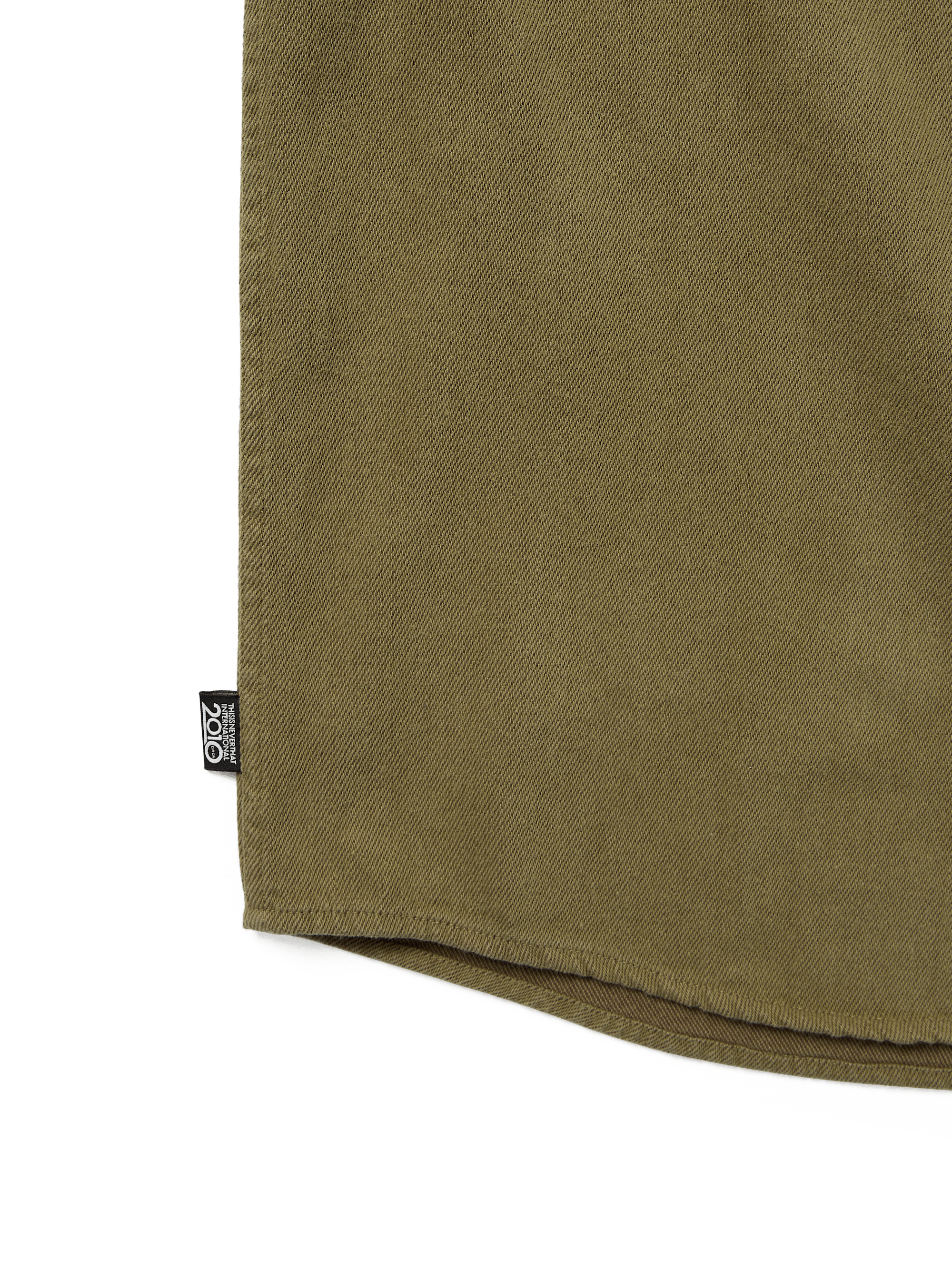 thisisneverthat - Half Zip Shirt (Olive) product image 3 | TRAB K-Fashion Australia