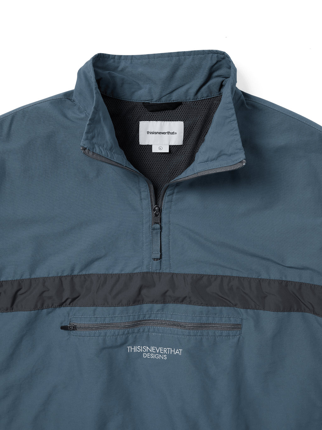 thisisneverthat - (FW24) Half Zip Sports Pullover (Blue) product image 2 | TRAB K-Fashion Australia