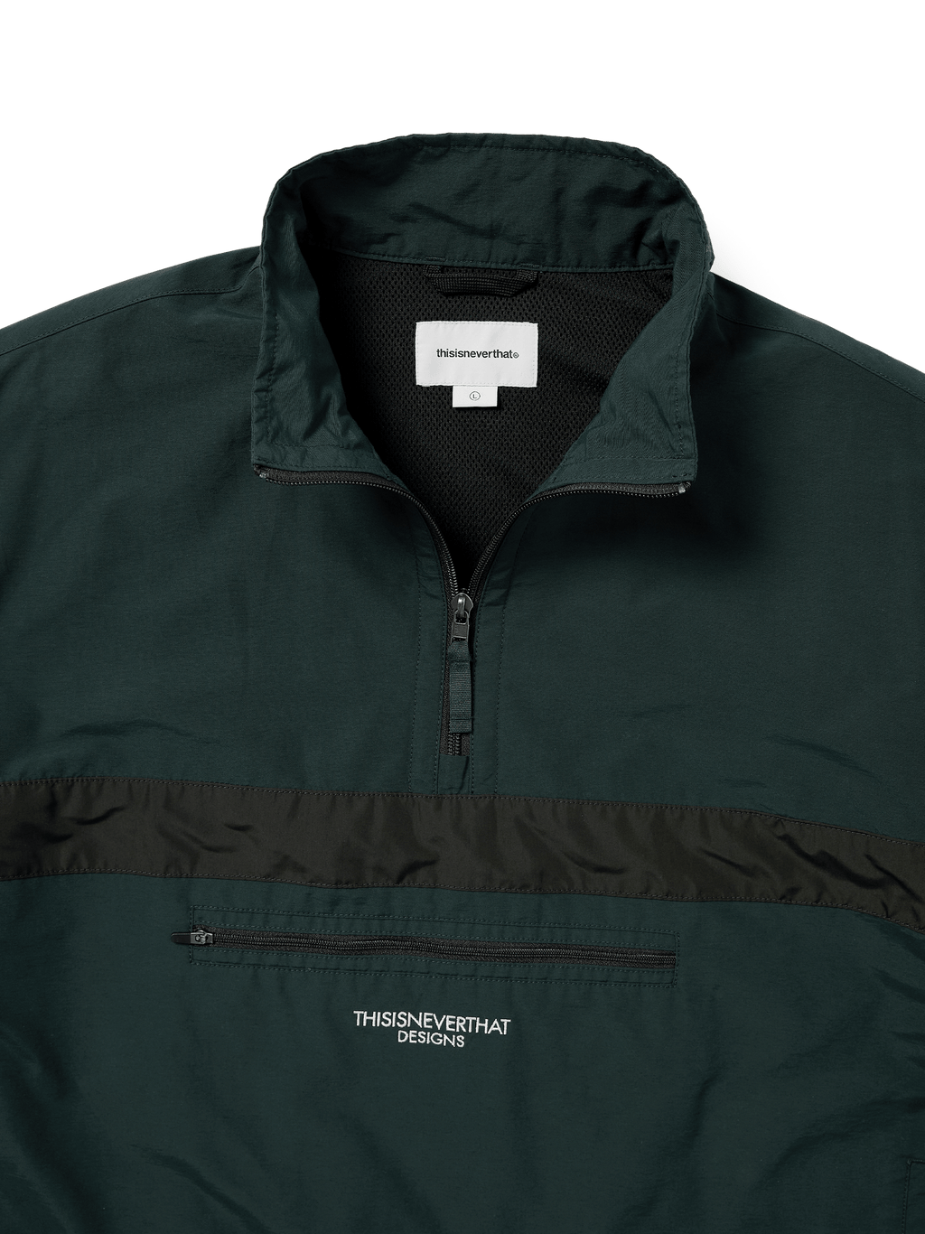 thisisneverthat - (FW24) Half Zip Sports Pullover (Green) product image 2 | TRAB K-Fashion Australia