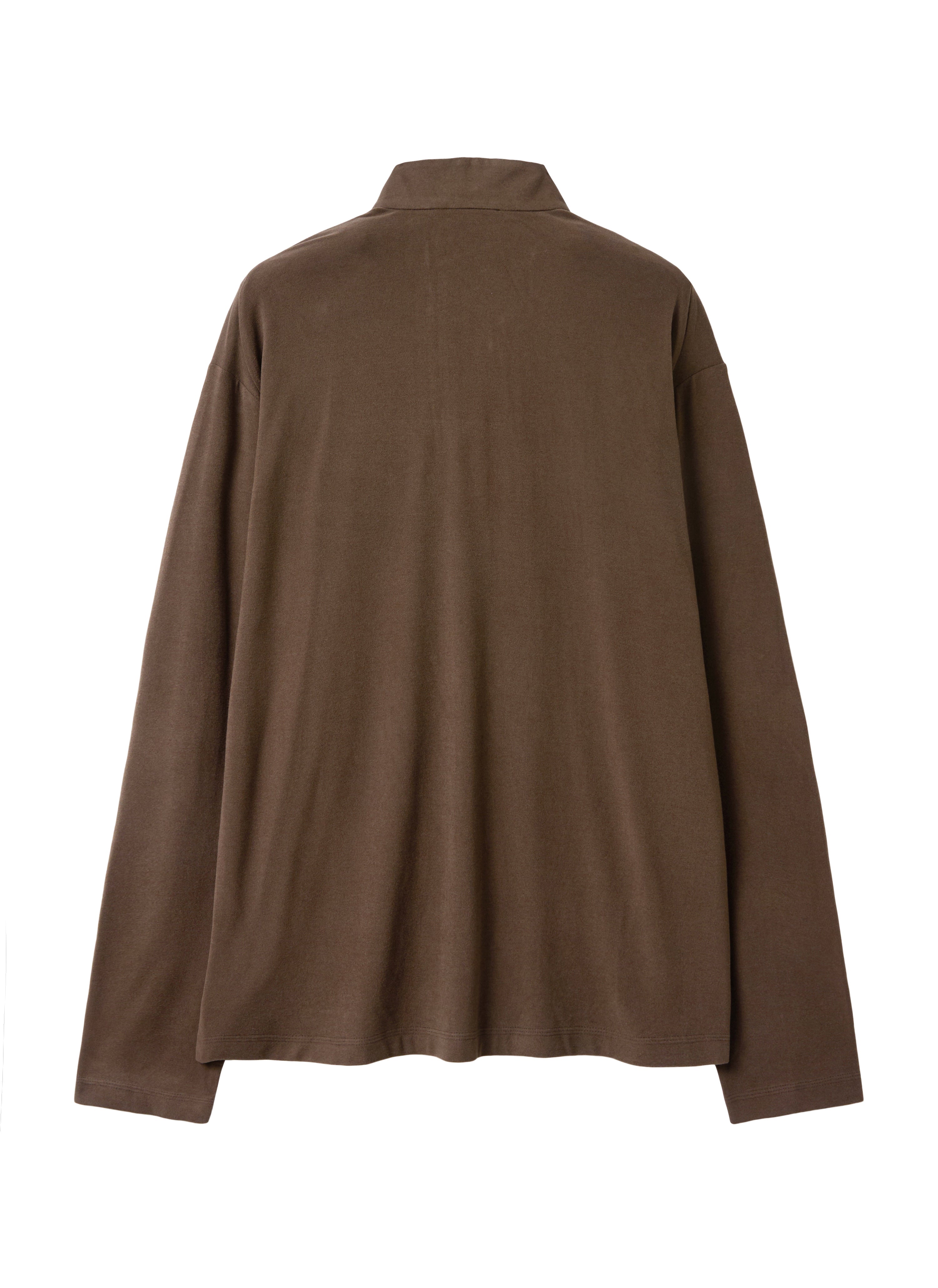 Post Archive Faction - Half Zip Fleece (Brown) product image 2 | TRAB K-Fashion Australia