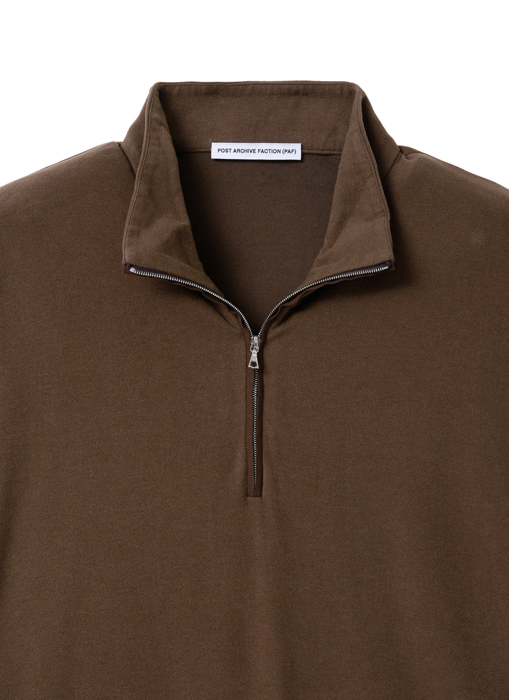 Post Archive Faction - Half Zip Fleece (Brown) product image 3 | TRAB K-Fashion Australia