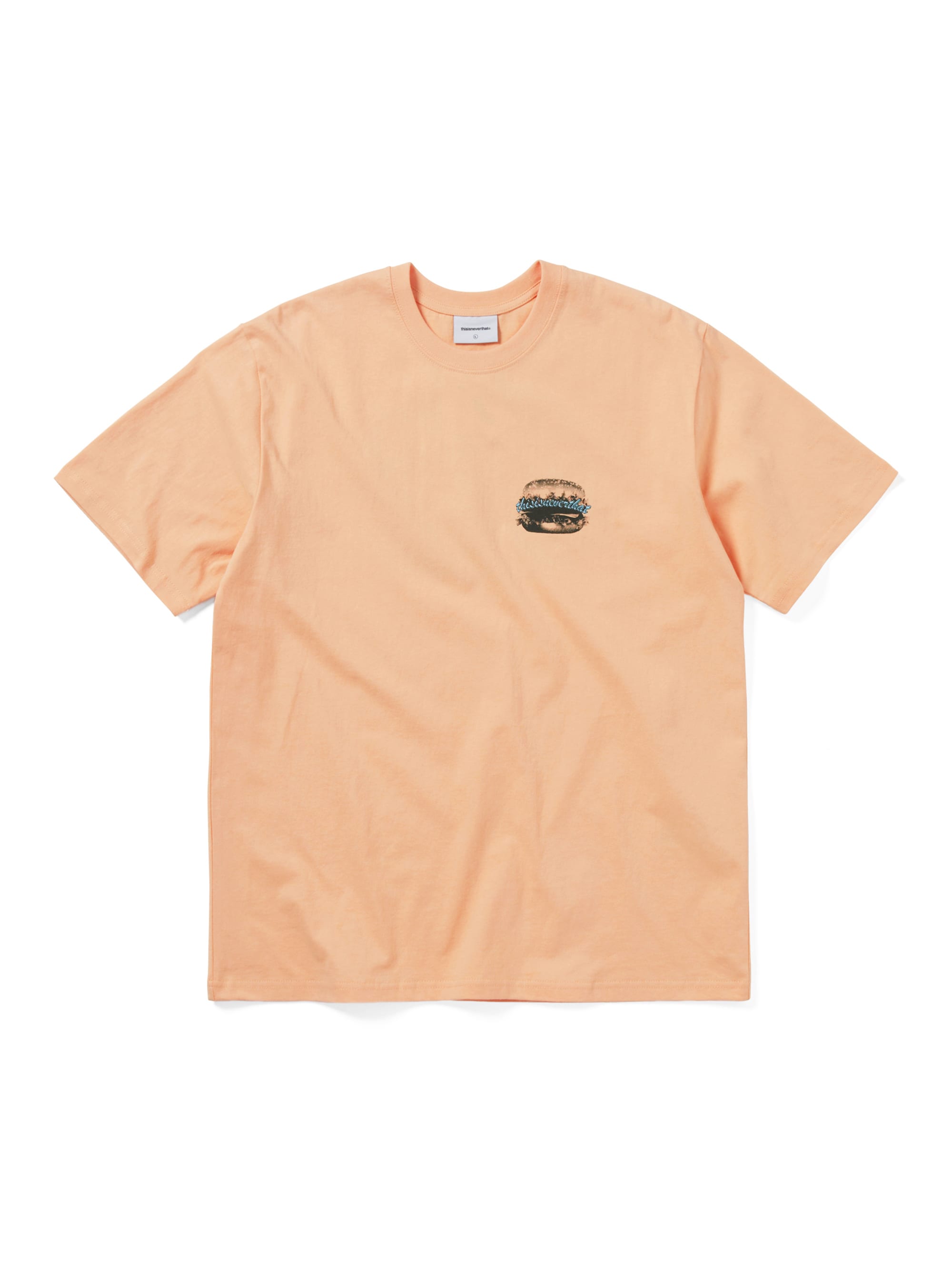 thisisneverthat - Hamburger Tee (Apricot) product image 1 | TRAB K-Fashion Australia
