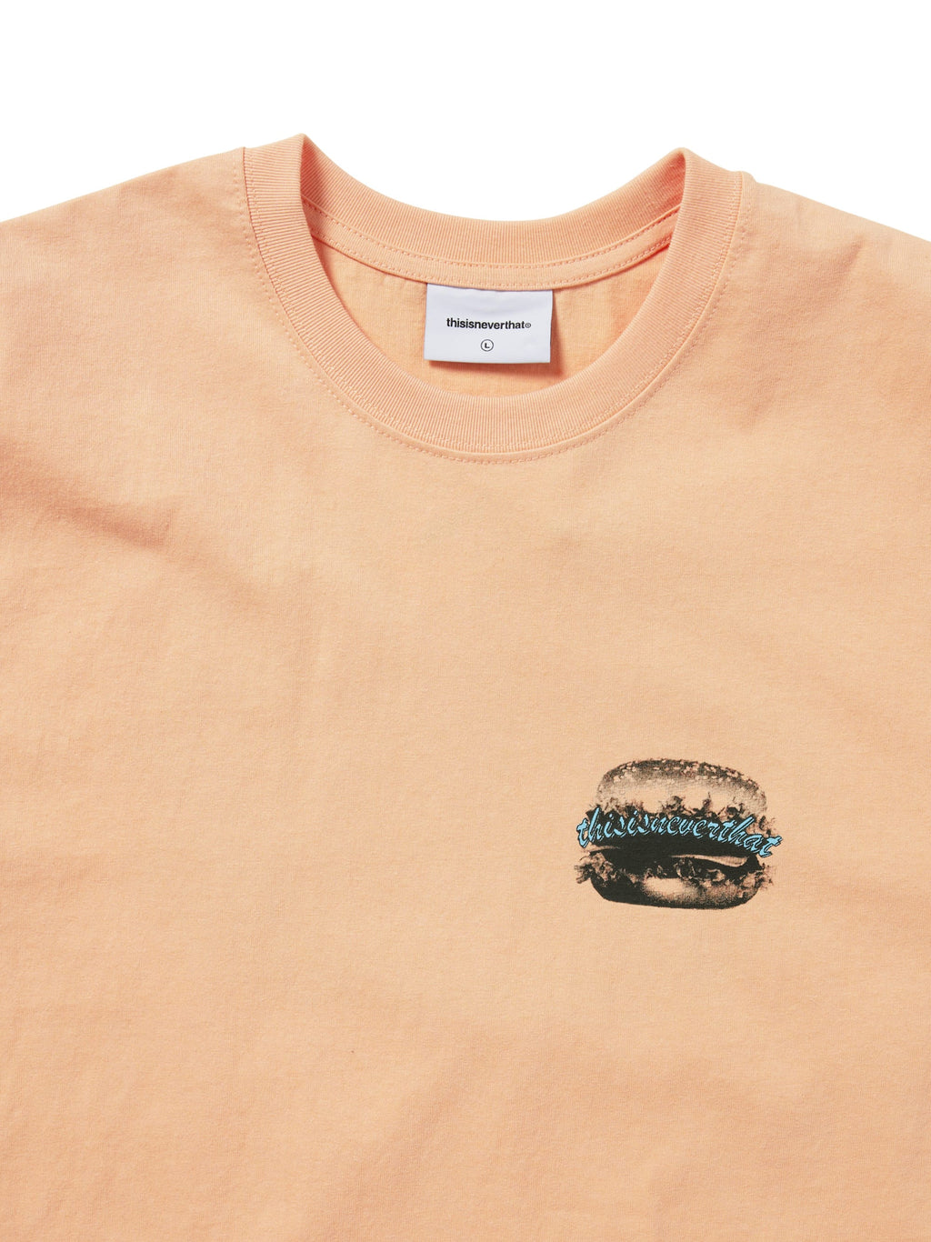 thisisneverthat - Hamburger Tee (Apricot) product image 2 | TRAB K-Fashion Australia