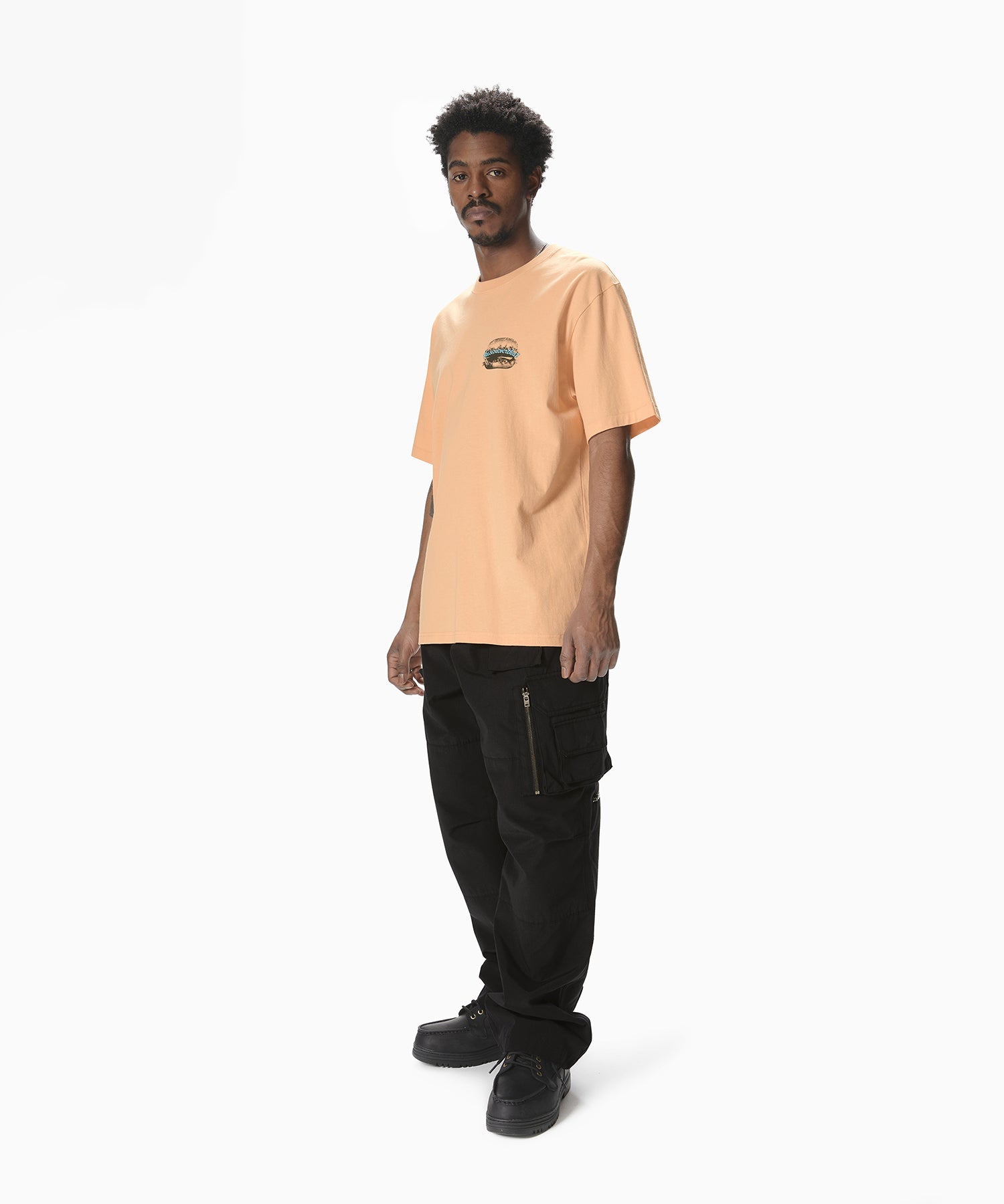 thisisneverthat - Hamburger Tee (Apricot) product image 4 | TRAB K-Fashion Australia