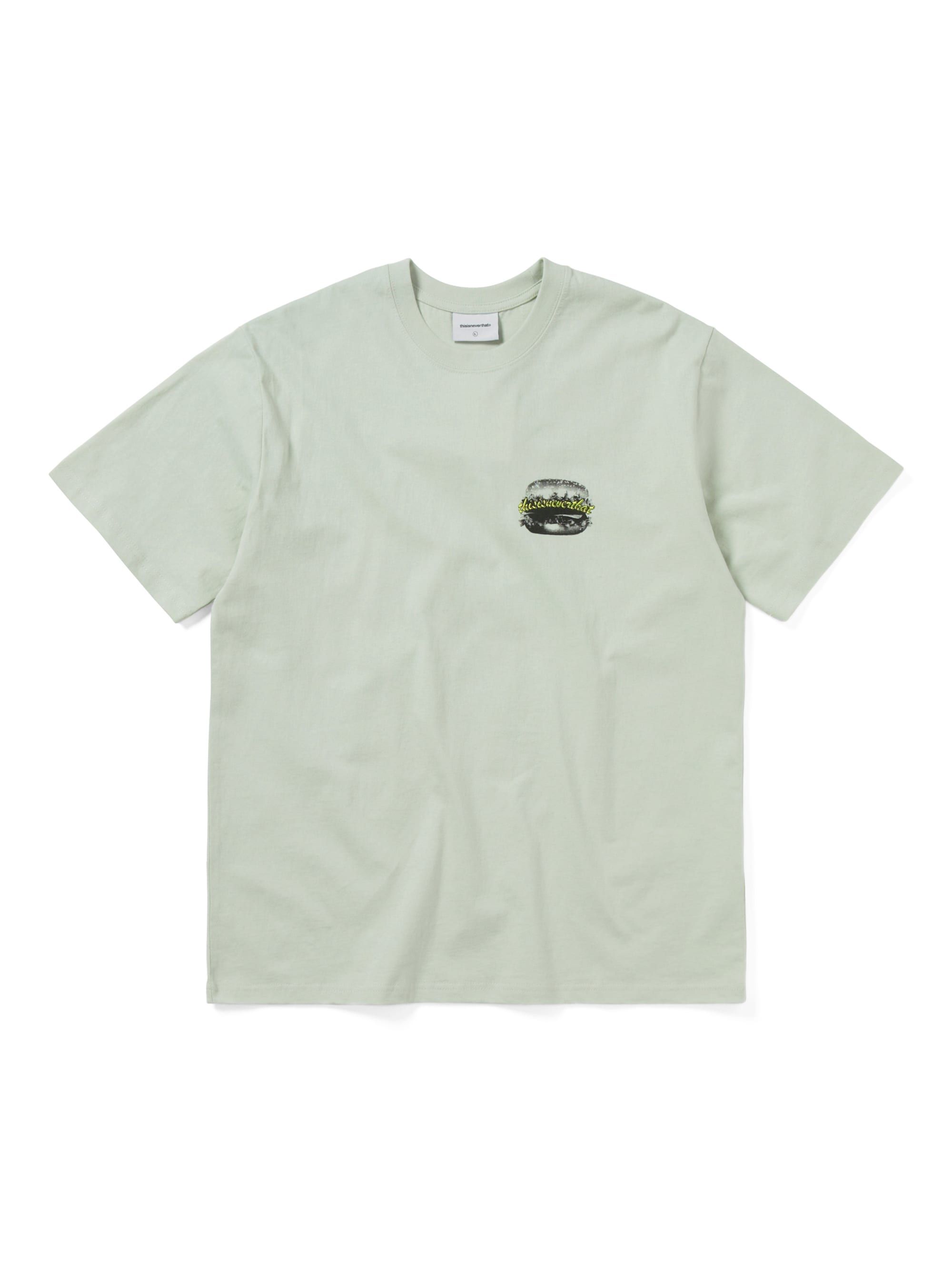 thisisneverthat - Hamburger Tee (Pale Mint) product image 1 | TRAB K-Fashion Australia