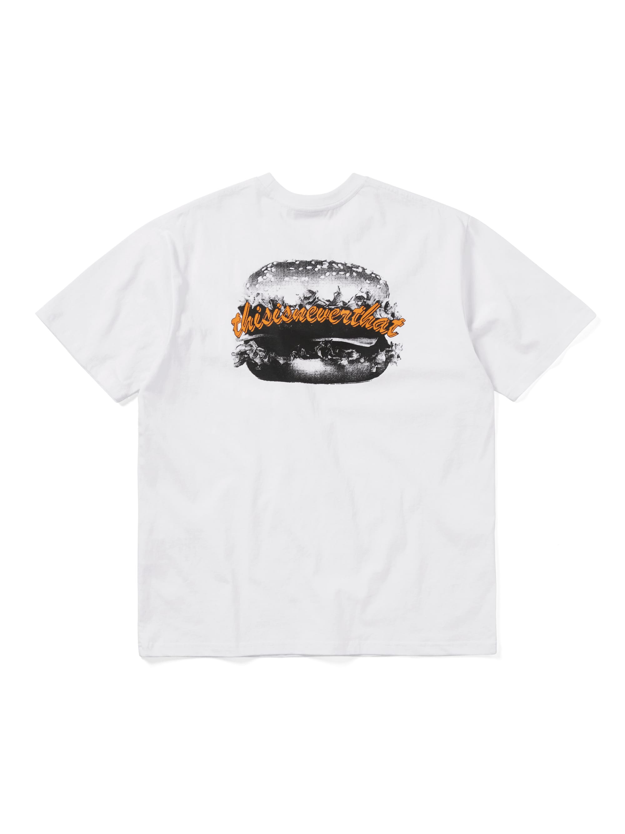 thisisneverthat - Hamburger Tee (White) product image 3 | TRAB K-Fashion Australia