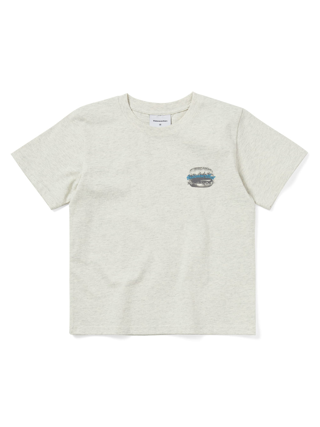 thisisneverthat - Hamburger W Tee (Oatmeal) product image 1 | TRAB K-Fashion Australia