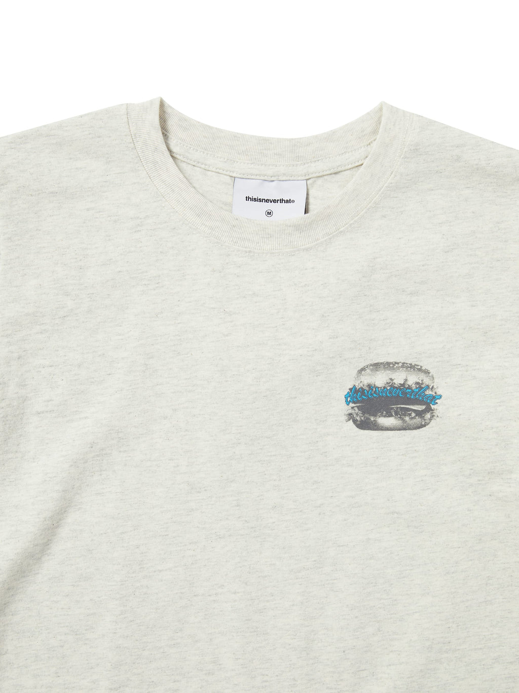 thisisneverthat - Hamburger W Tee (Oatmeal) product image 2 | TRAB K-Fashion Australia