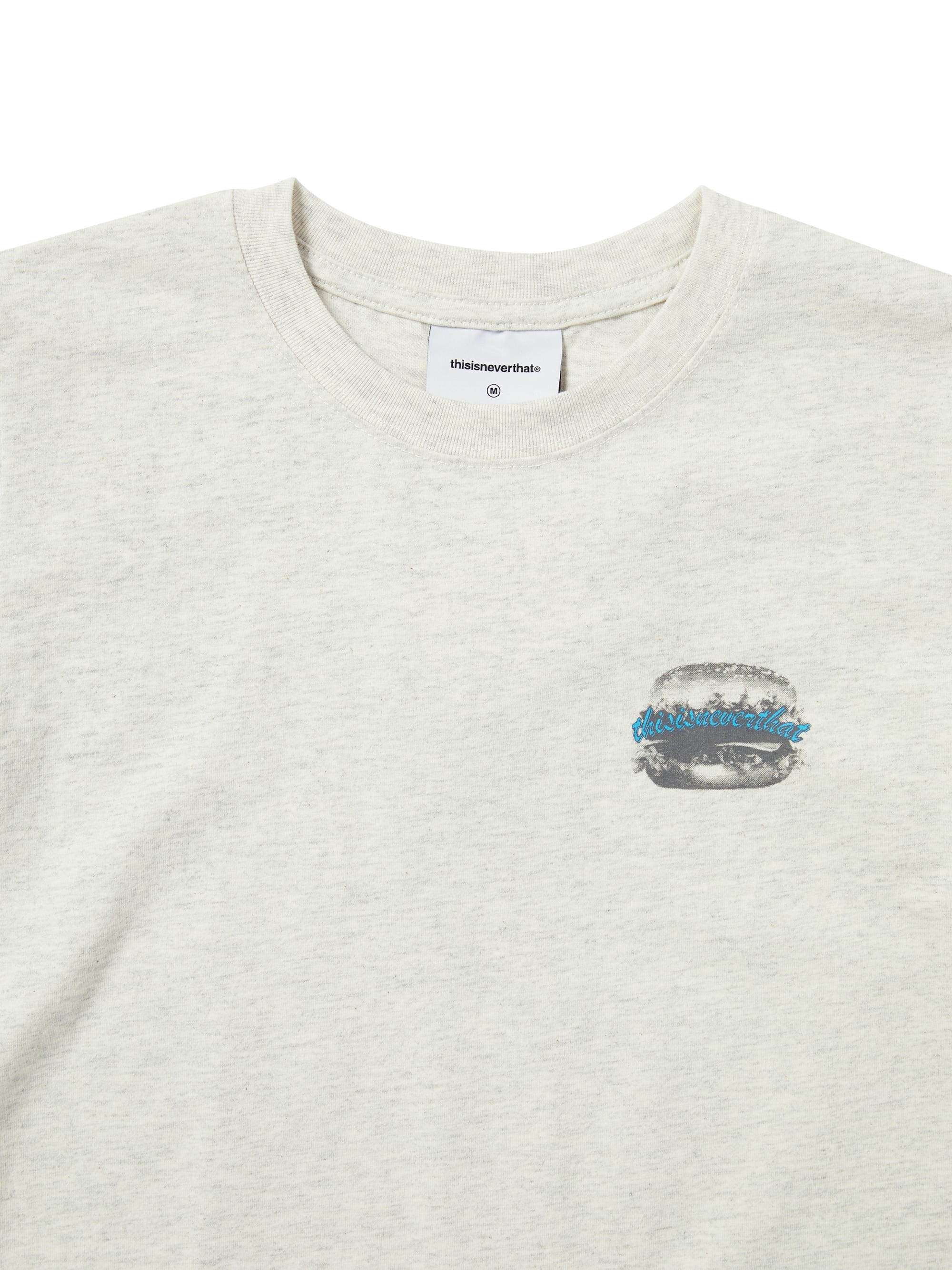 thisisneverthat - Hamburger W Tee (Oatmeal) product image 2 | TRAB K-Fashion Australia