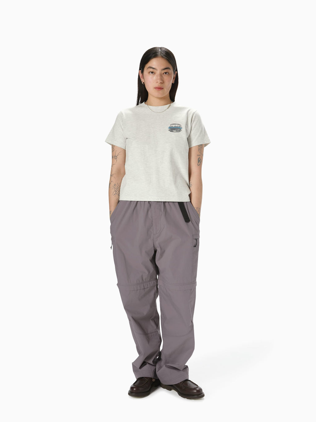 thisisneverthat - Hamburger W Tee (Oatmeal) product image 4 | TRAB K-Fashion Australia