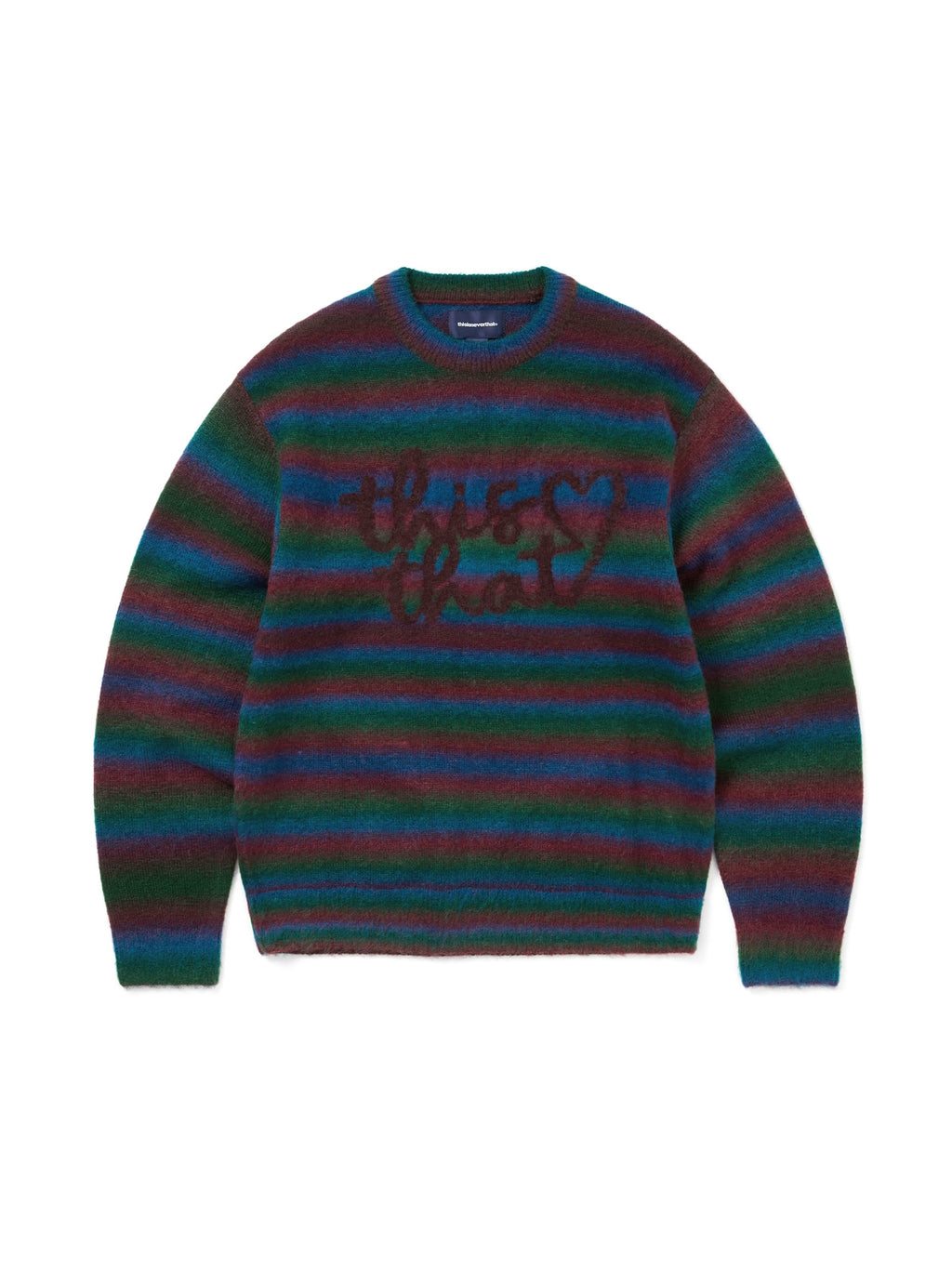 thisisneverthat - Heart Logo knit Sweater (Multi) product image 1 | TRAB K-Fashion Australia