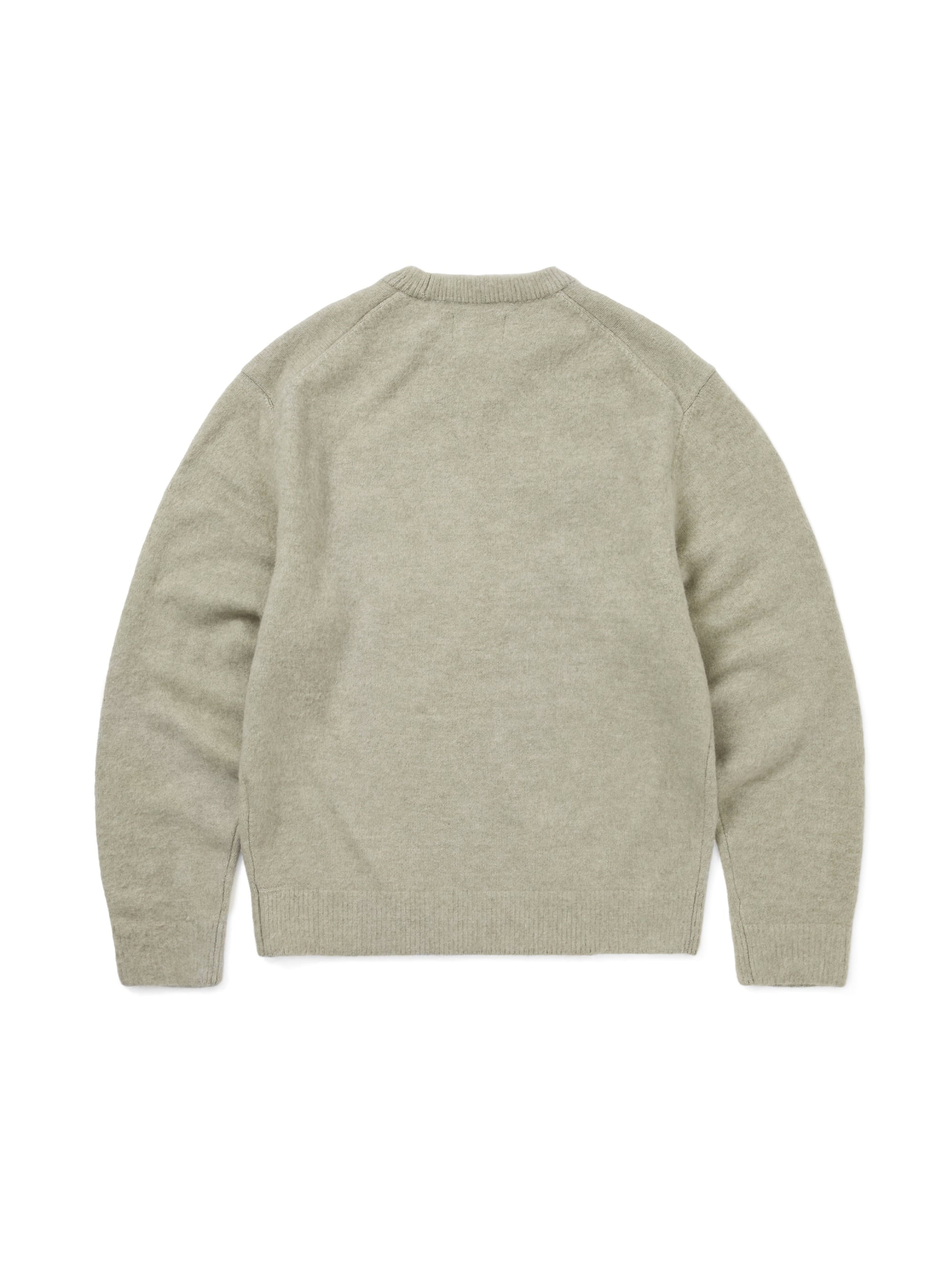 thisisneverthat - Heart Logo knit Sweater (Sand) product image 3 | TRAB K-Fashion Australia