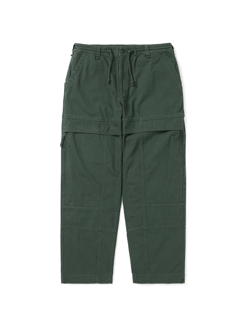 thisisneverthat - Herringbone Utility Pant (green) product image 1 | TRAB K-Fashion Australia