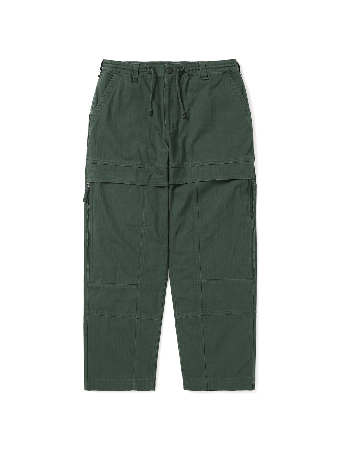 thisisneverthat - Herringbone Utility Pant (green) product image 1 | TRAB K-Fashion Australia