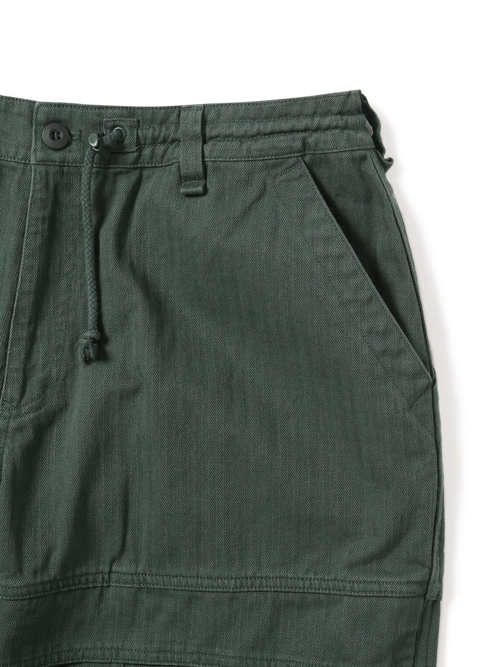 thisisneverthat - Herringbone Utility Pant (green) product image 3 | TRAB K-Fashion Australia