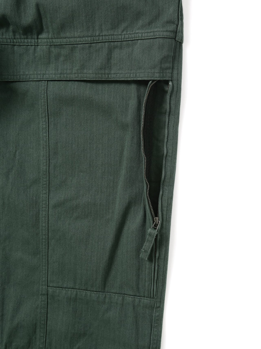 thisisneverthat - Herringbone Utility Pant (green) product image 4 | TRAB K-Fashion Australia