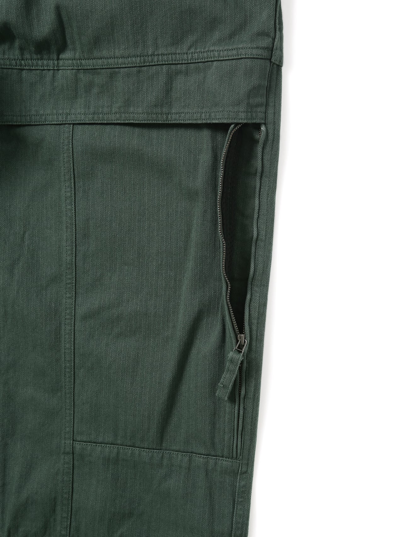 thisisneverthat - Herringbone Utility Pant (green) product image 4 | TRAB K-Fashion Australia