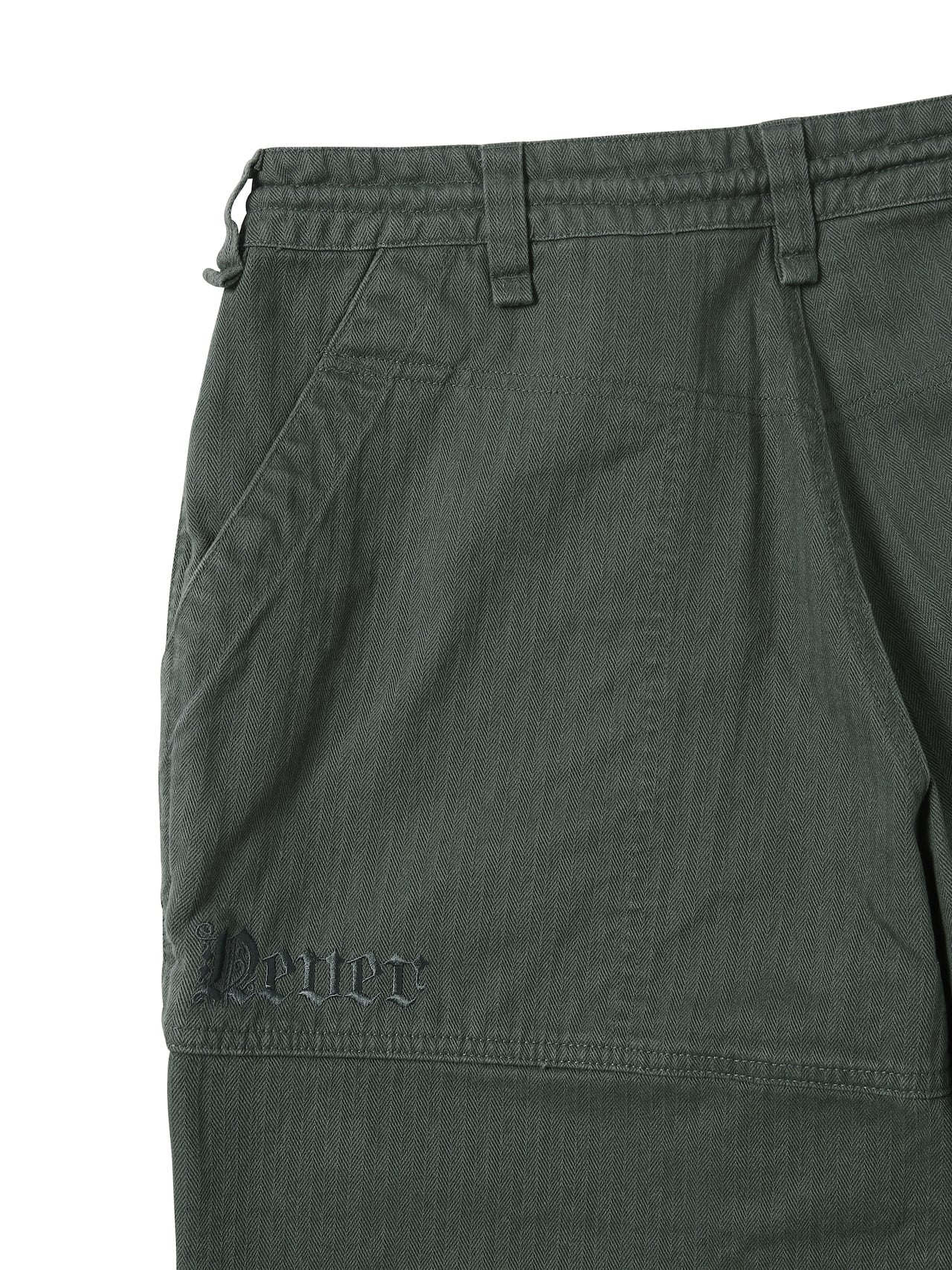 thisisneverthat - Herringbone Utility Pant (green) product image 5 | TRAB K-Fashion Australia