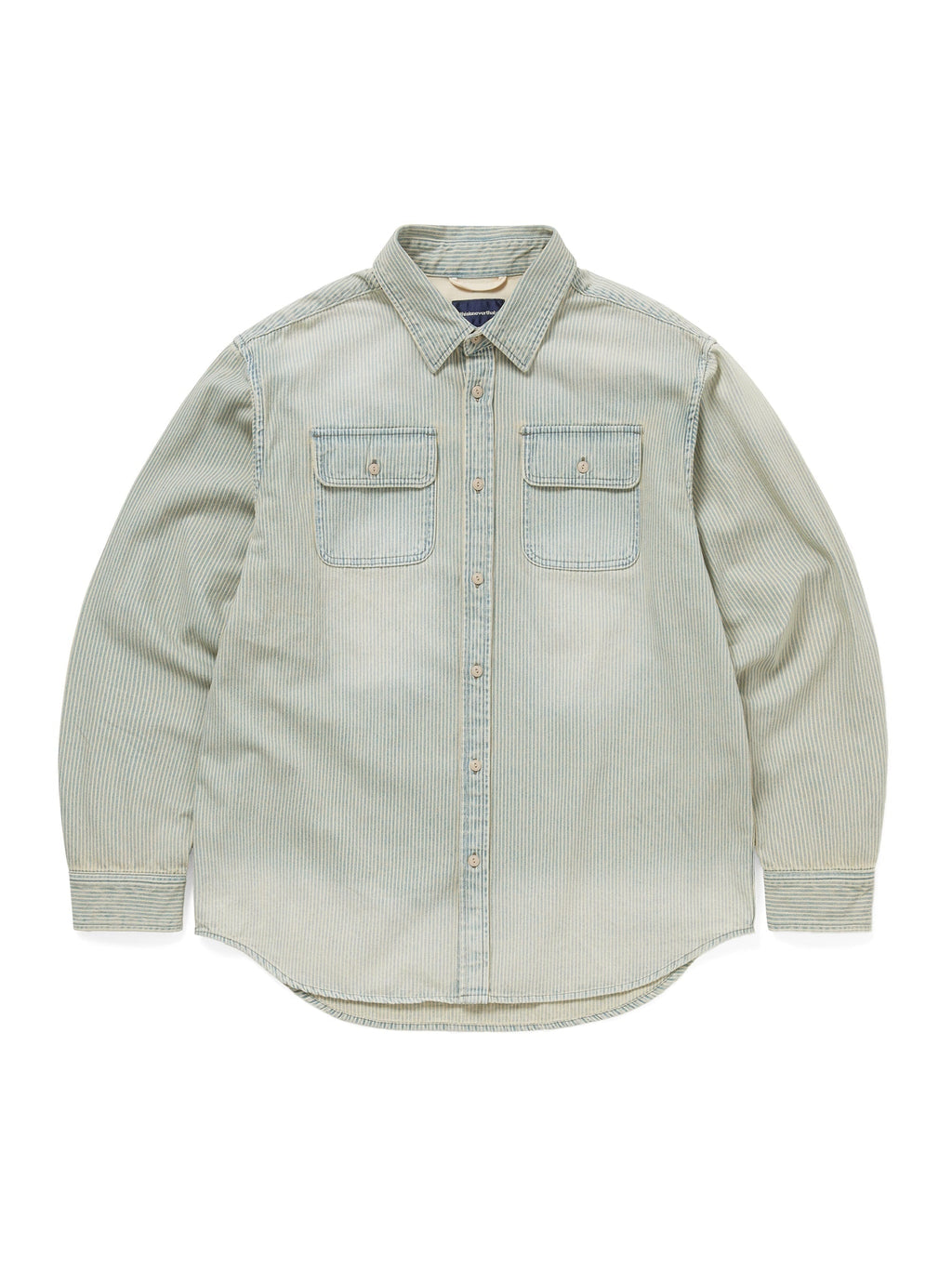 thisisneverthat - Hickory Denim Shirt (Washed Blue) product image 1 | TRAB K-Fashion Australia