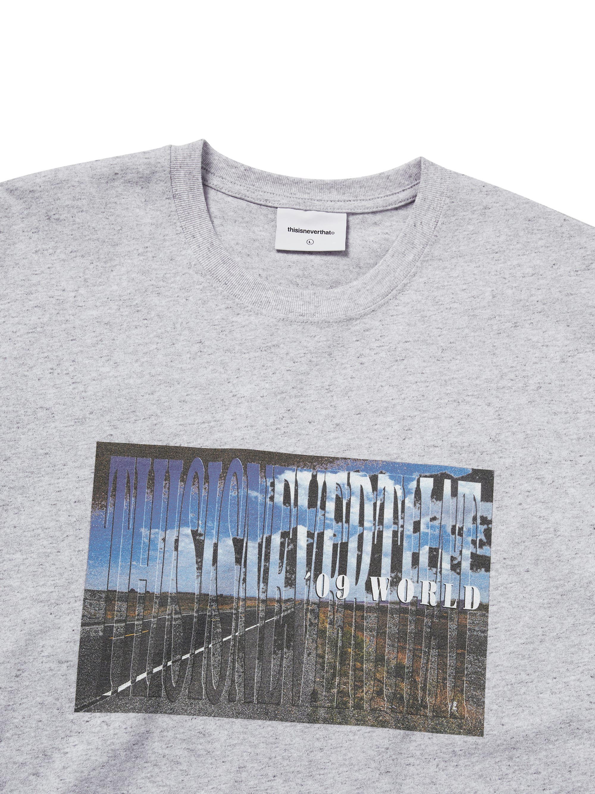 thisisneverthat - Highway Tee (Grey) product image 2 | TRAB K-Fashion Australia