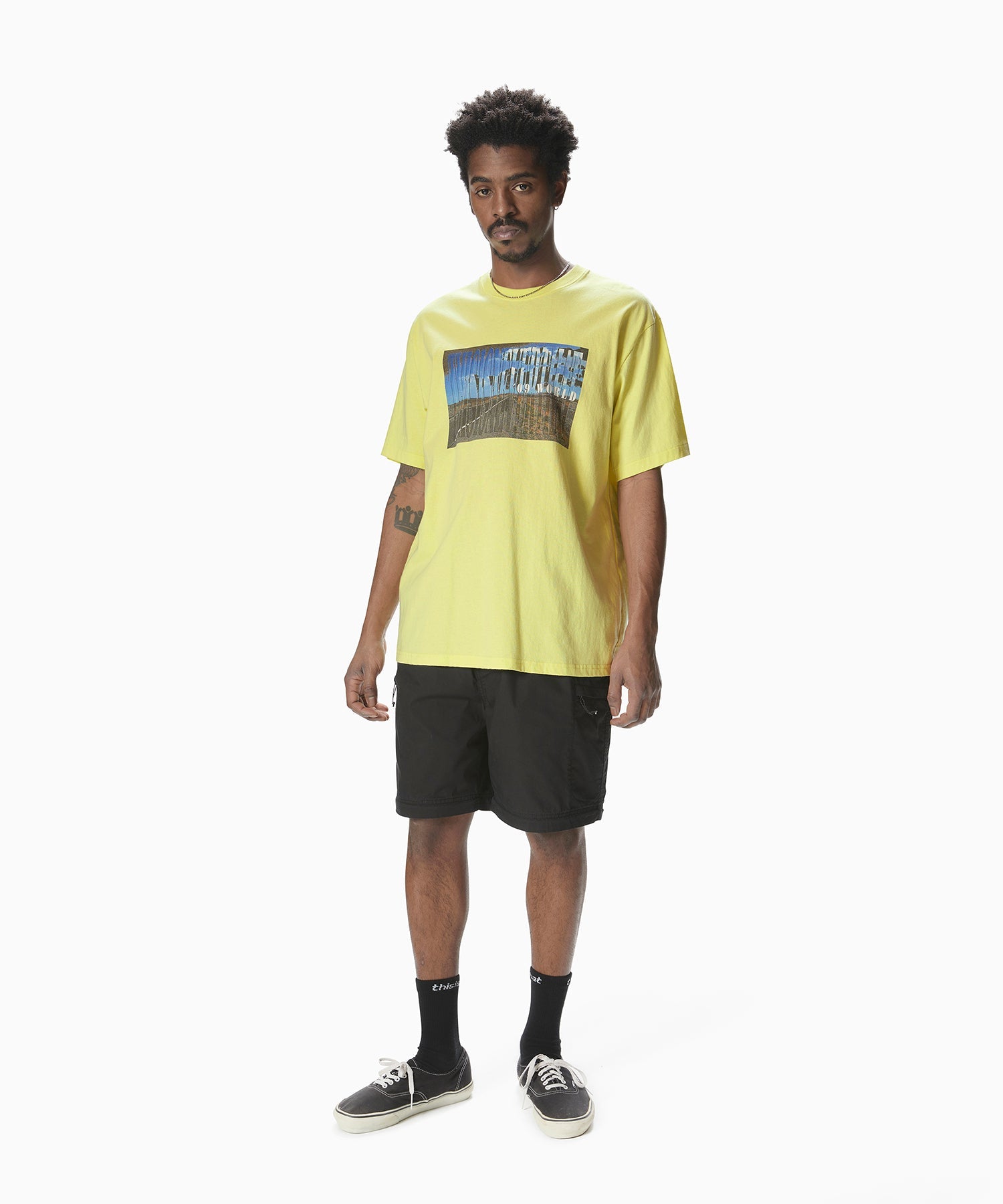 thisisneverthat - Highway Tee (Lemon) product image 4 | TRAB K-Fashion Australia