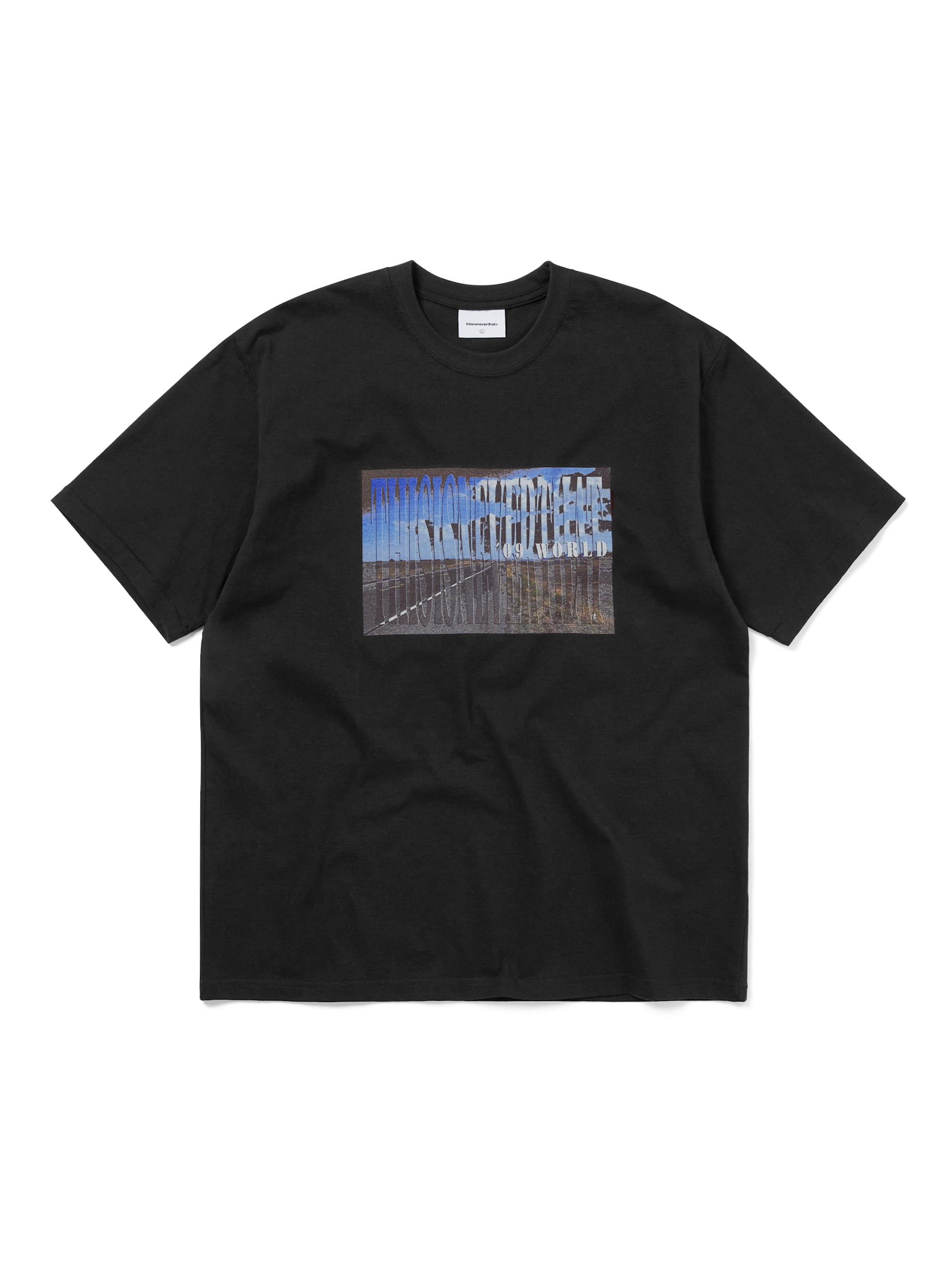 thisisneverthat - Highway Tee (Off Black) product image 1 | TRAB K-Fashion Australia