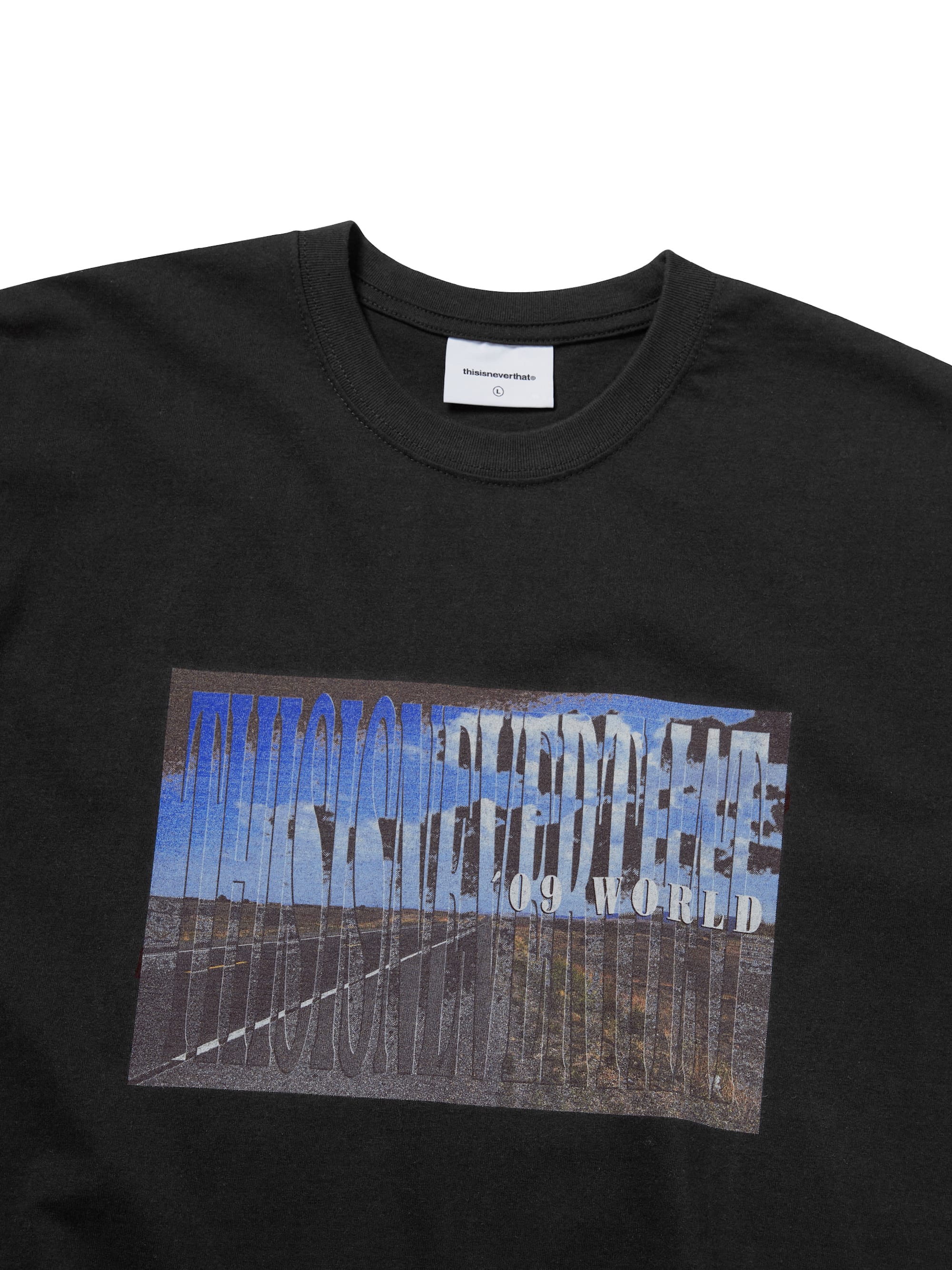 thisisneverthat - Highway Tee (Off Black) product image 2 | TRAB K-Fashion Australia