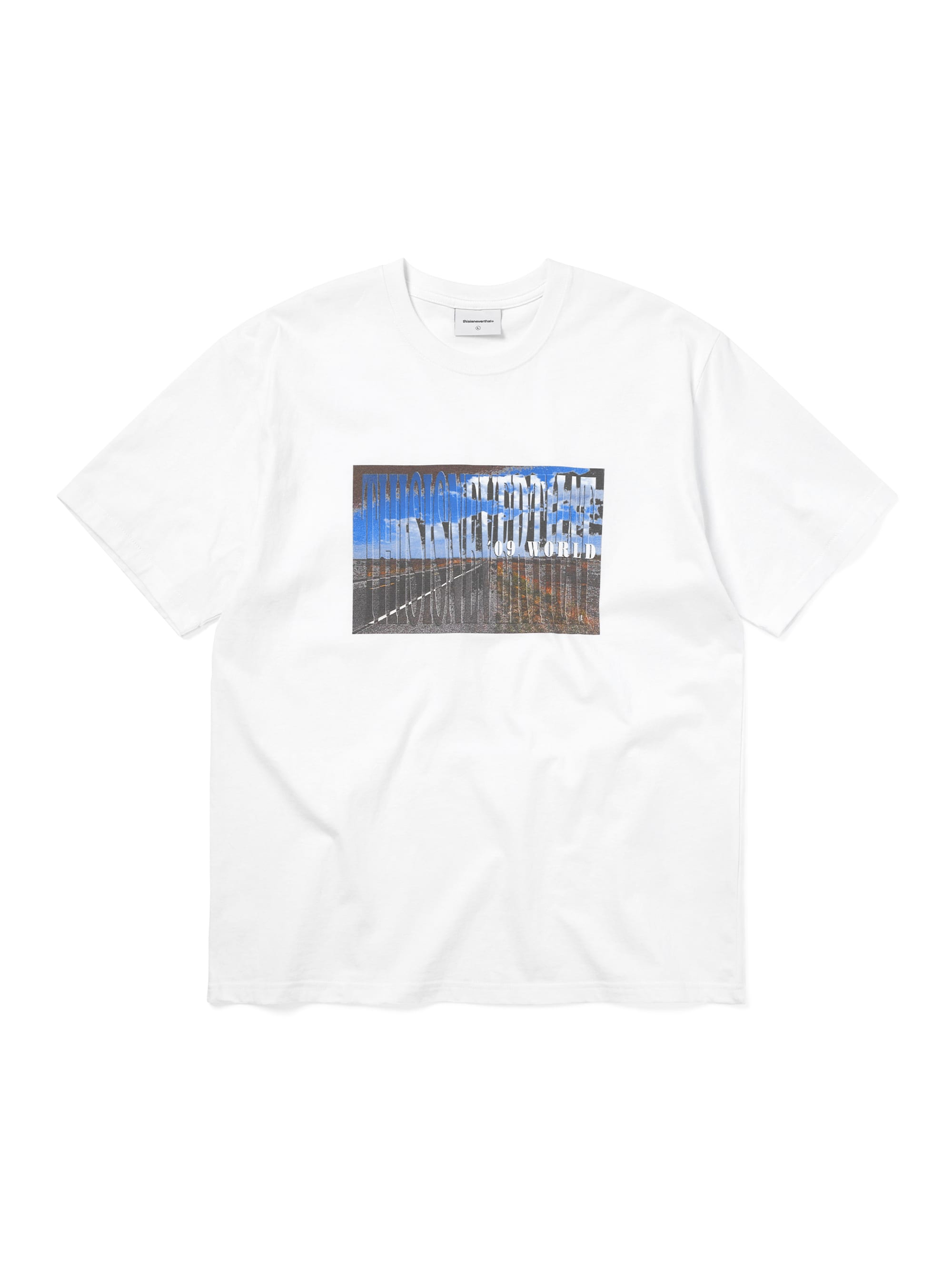 thisisneverthat - Highway Tee (White) product image 1 | TRAB K-Fashion Australia