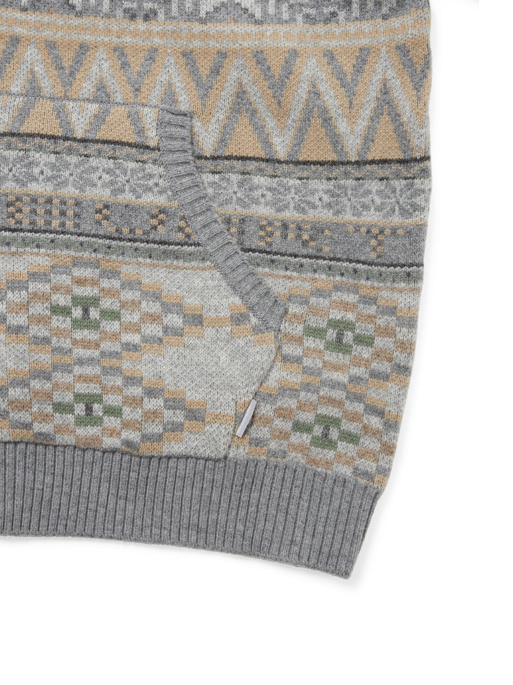 thisisneverthat - Hooded Zip Up Sweater (Grey) product image 3 | TRAB K-Fashion Australia
