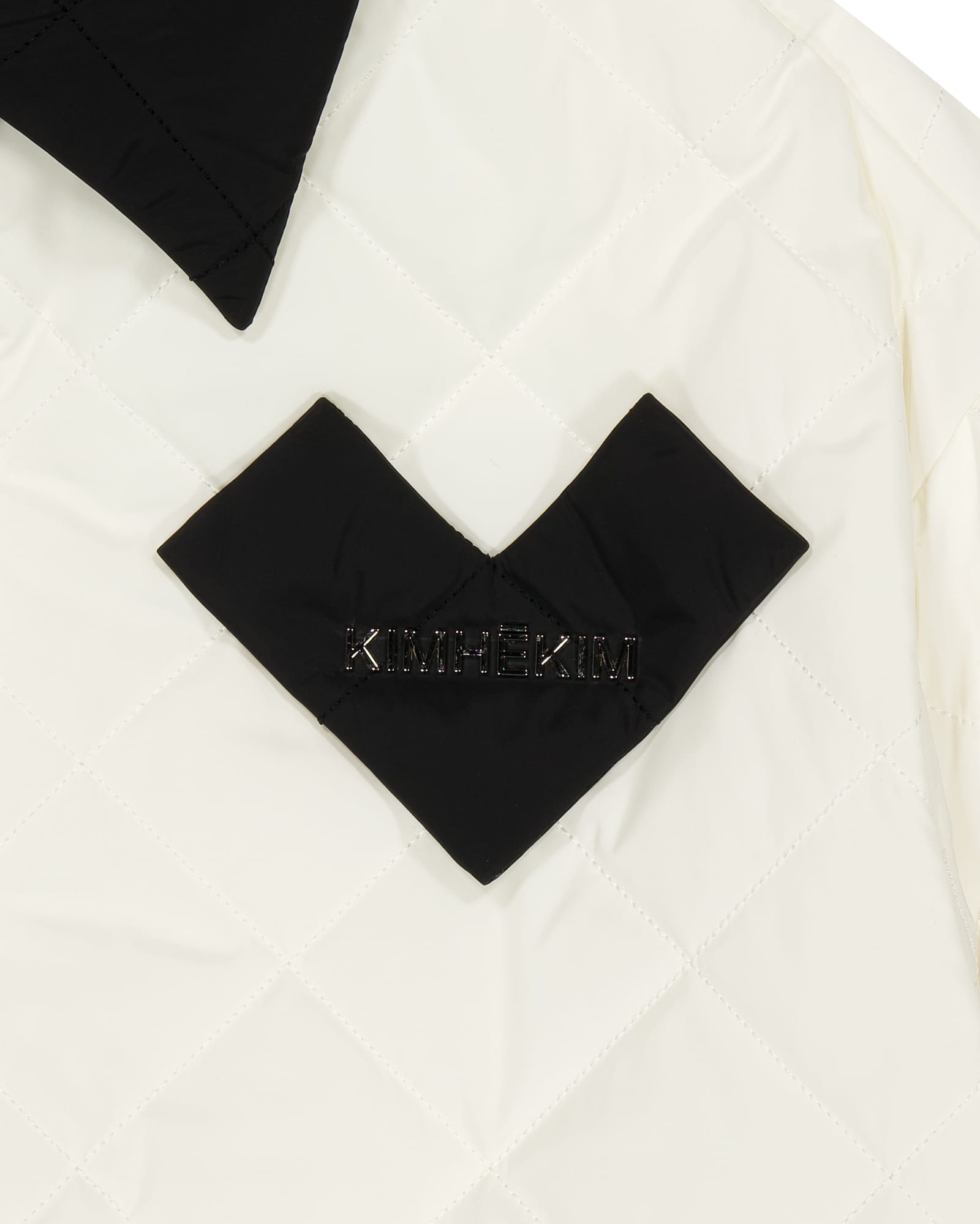 Kimhe Kim - Bi-Color Quilted Jacket (Ivory/Black) product image 11 | TRAB K-Fashion Australia