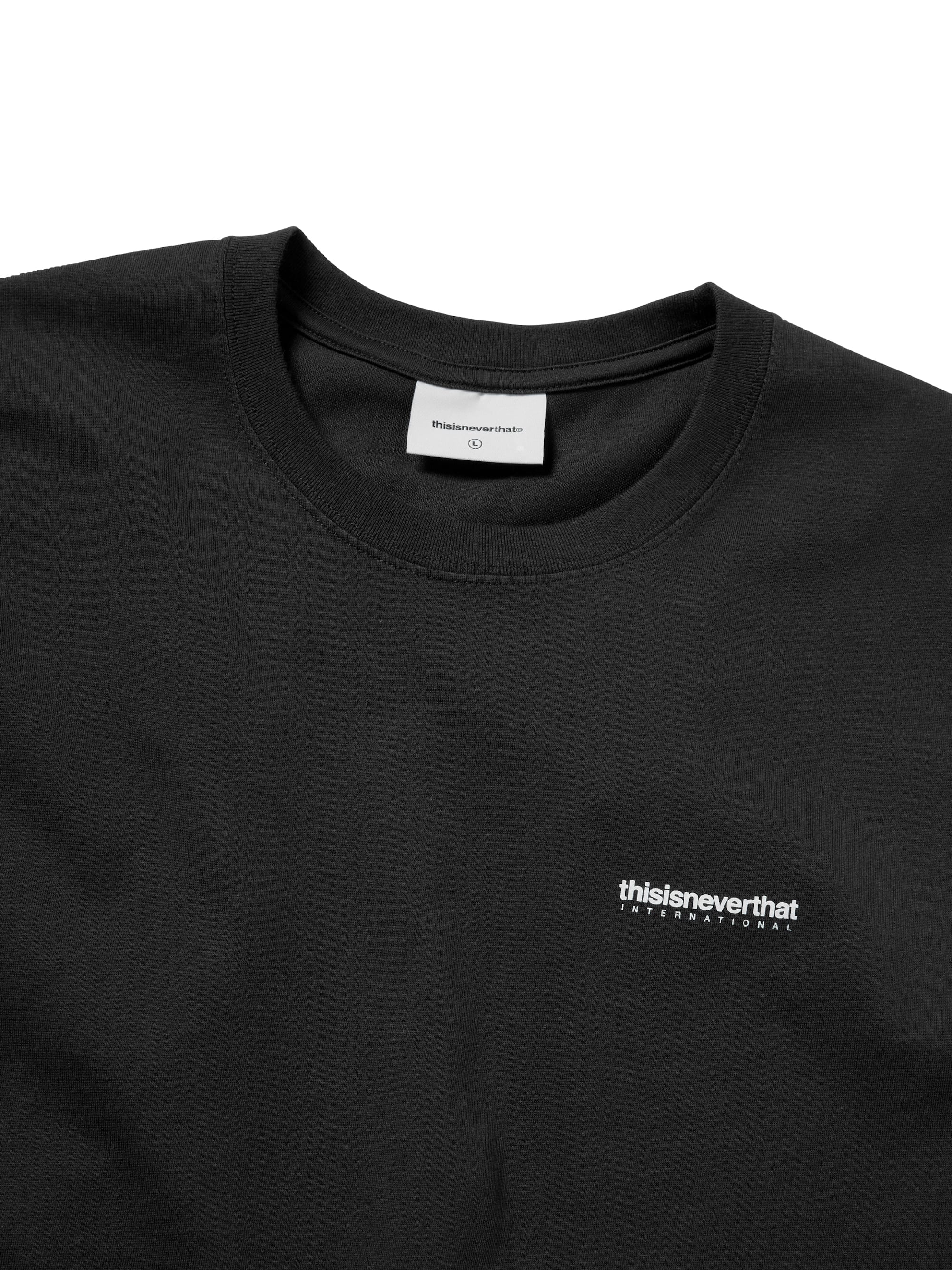 thisisneverthat - INTL. Logo Tee (Black) product image 3 | TRAB K-Fashion Australia