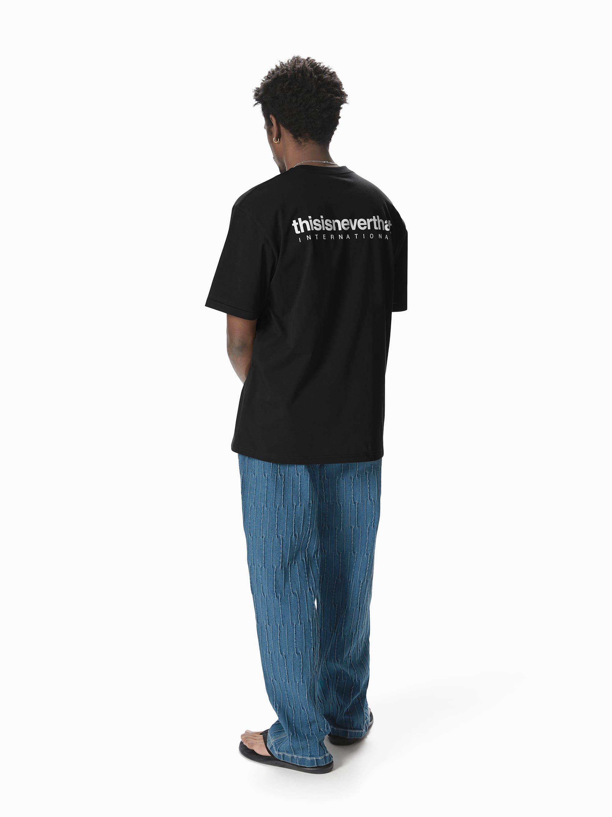 thisisneverthat - INTL. Logo Tee (Black) product image 5 | TRAB K-Fashion Australia