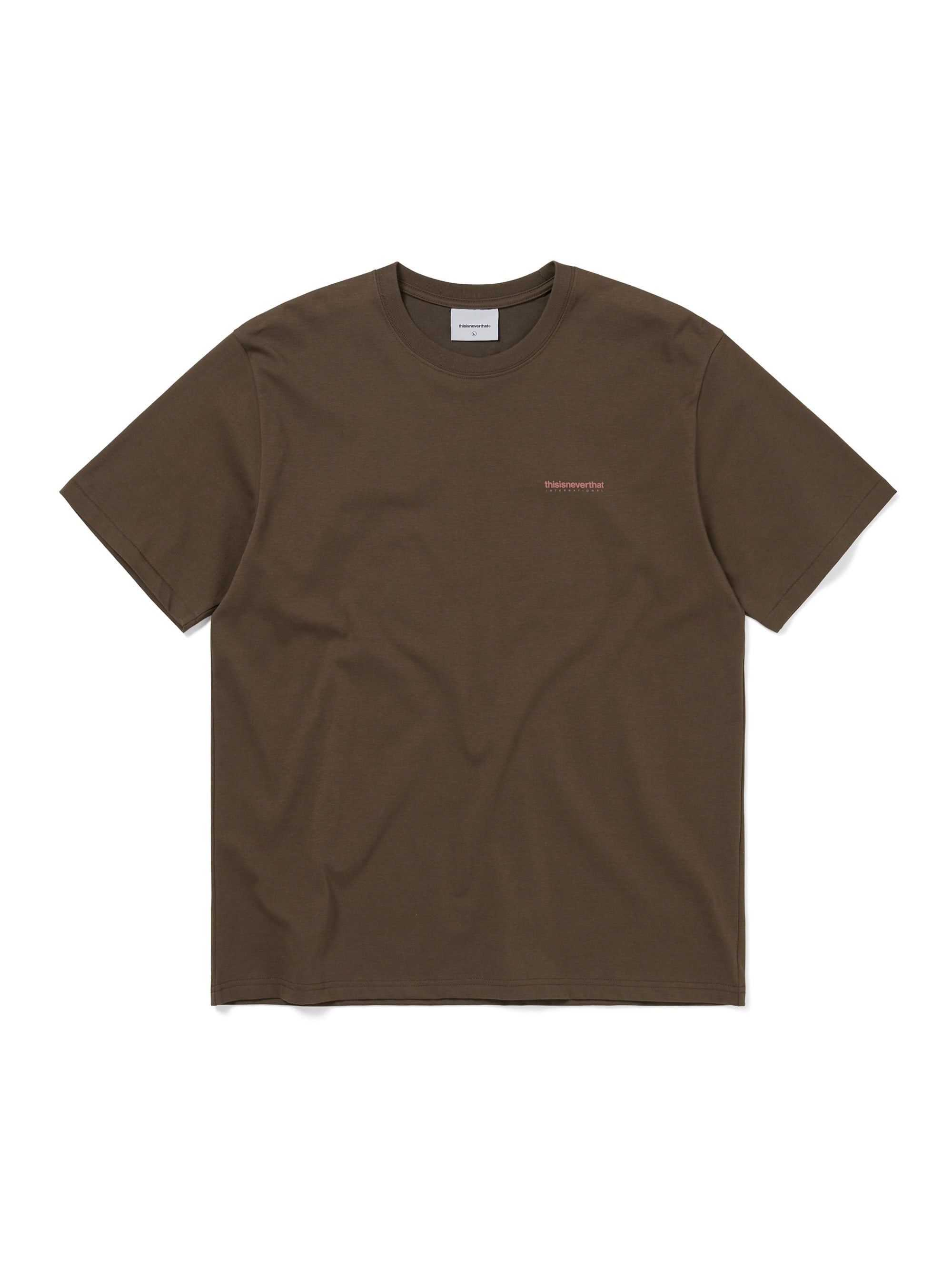 thisisneverthat - INTL. Logo Tee (Brown) product image 2 | TRAB K-Fashion Australia