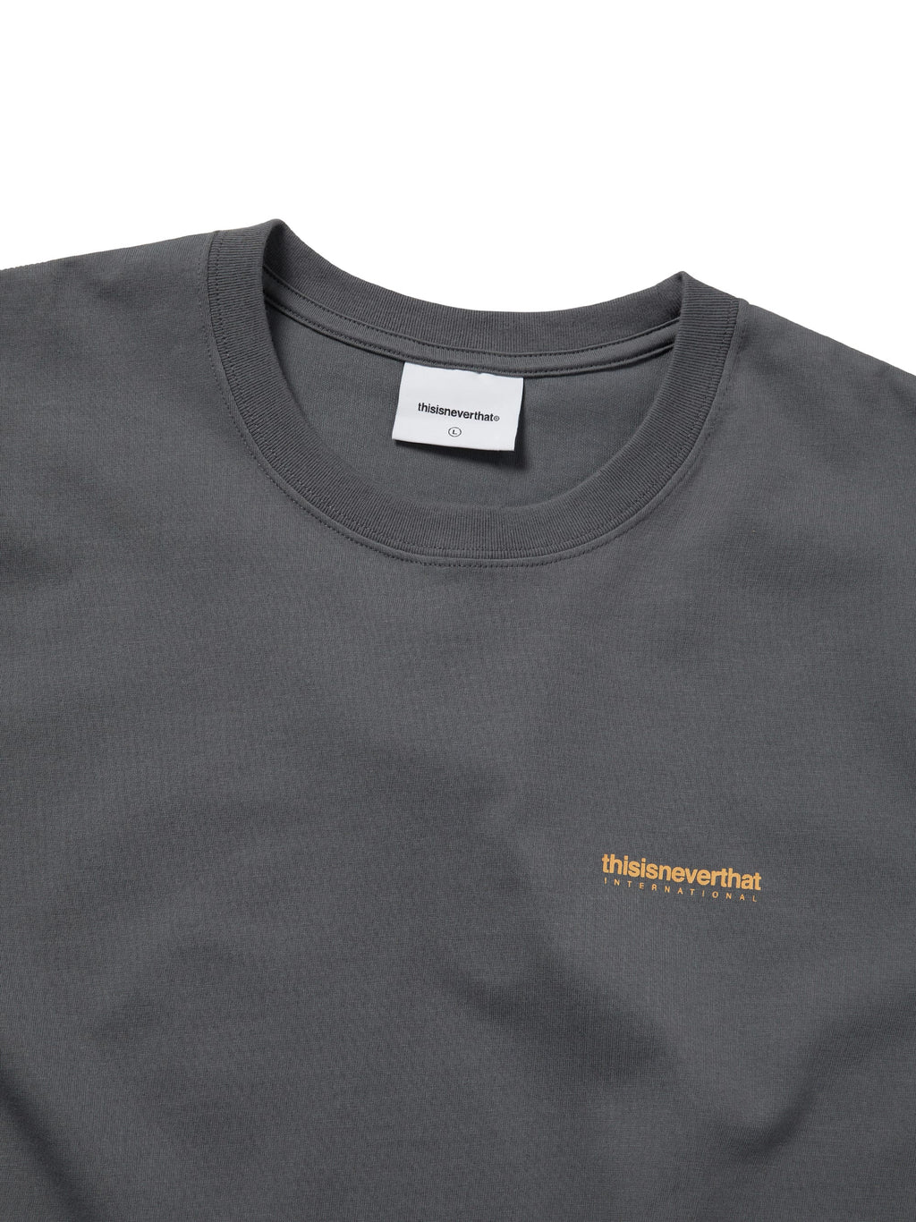thisisneverthat - INTL. Logo Tee (Grey) product image 3 | TRAB K-Fashion Australia