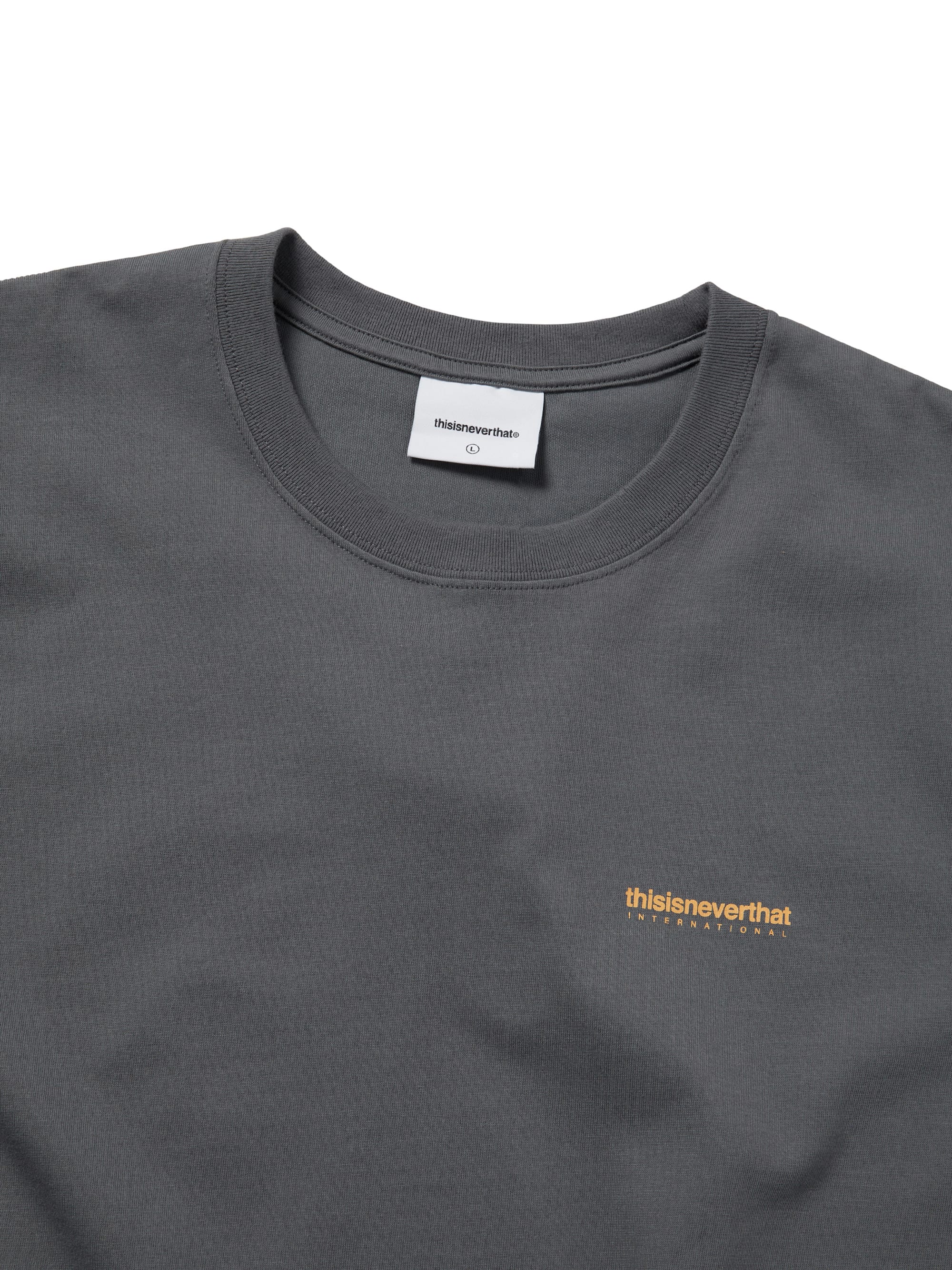 thisisneverthat - INTL. Logo Tee (Grey) product image 3 | TRAB K-Fashion Australia